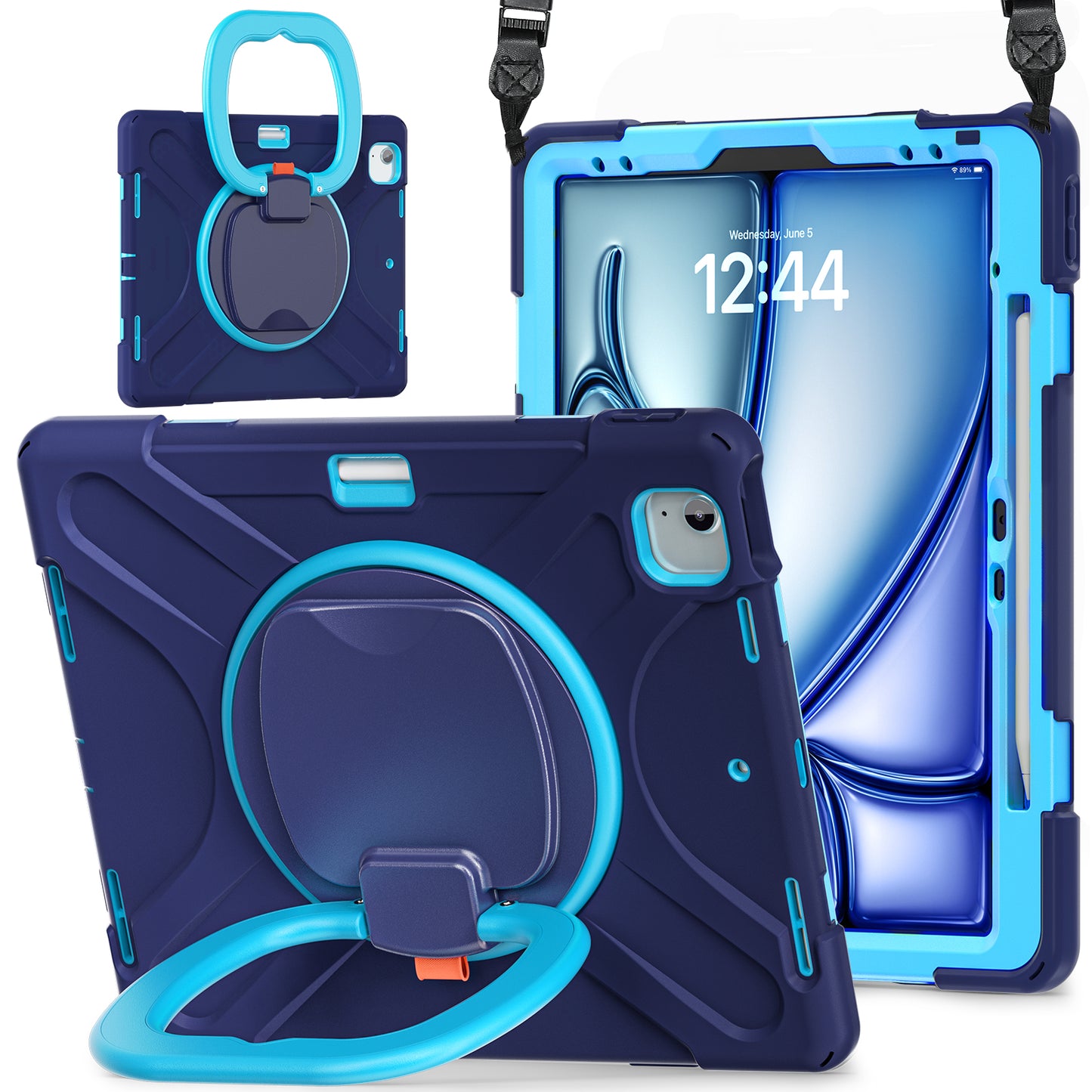 Pirate Box iPad Air 6 13" Military-grade Drop Protection Cover