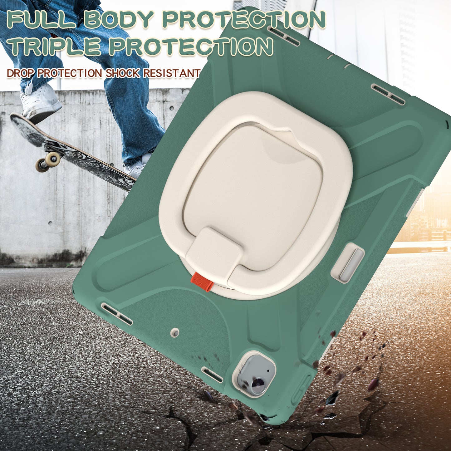 Pirate Box iPad Air 6 13" Military-grade Drop Protection Cover