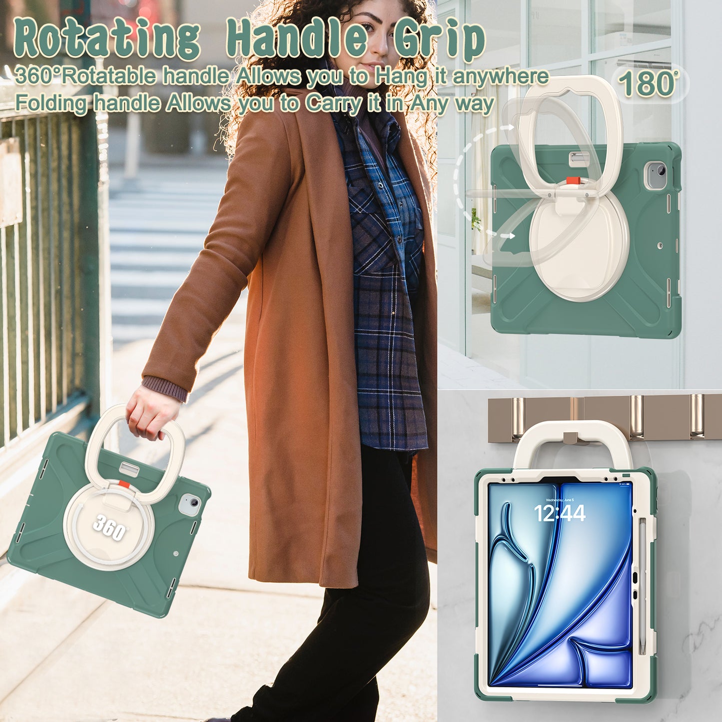 Pirate Box iPad Air 6 13" Military-grade Drop Protection Cover