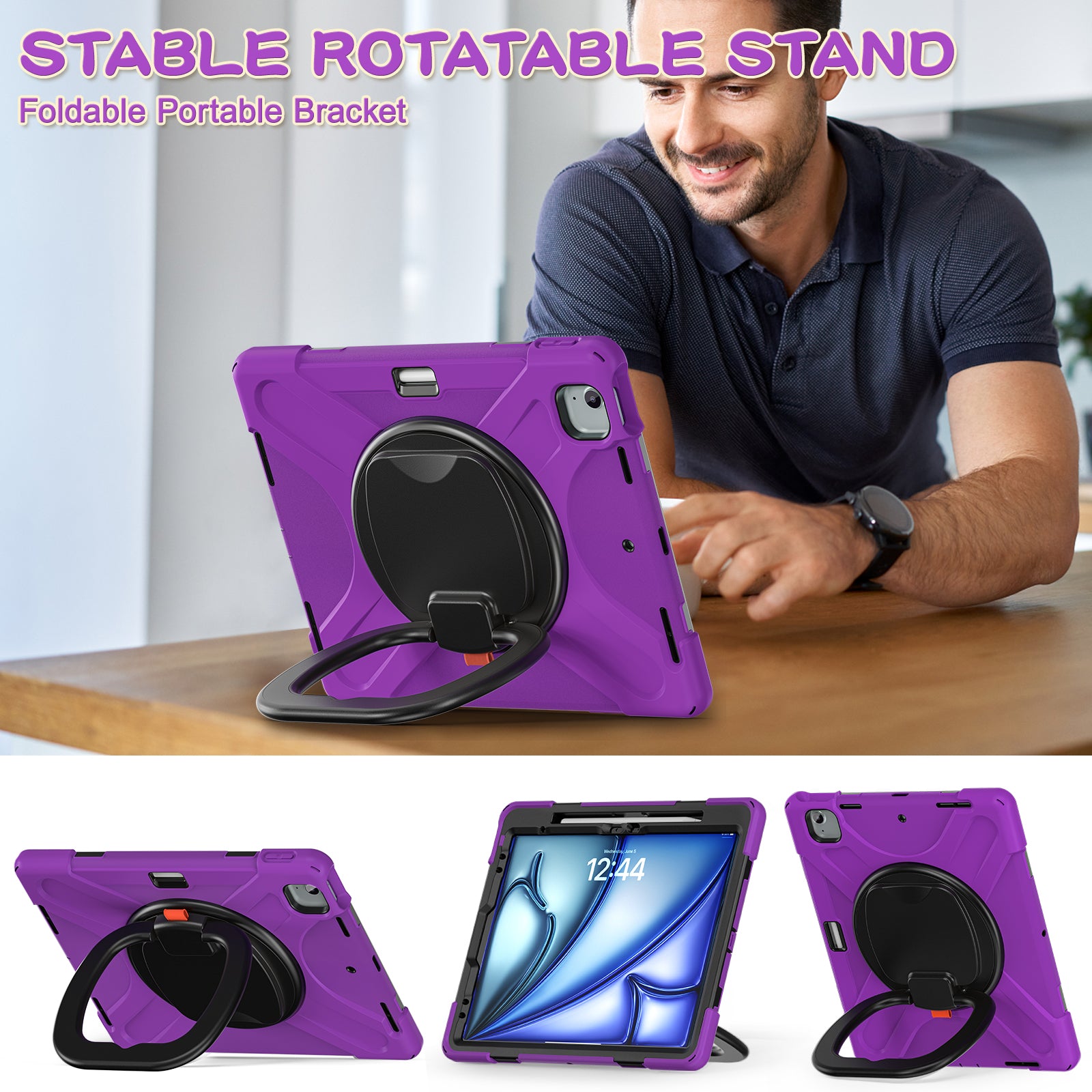 Pirate Box iPad Air 7 13" Military-grade Drop Protection Cover