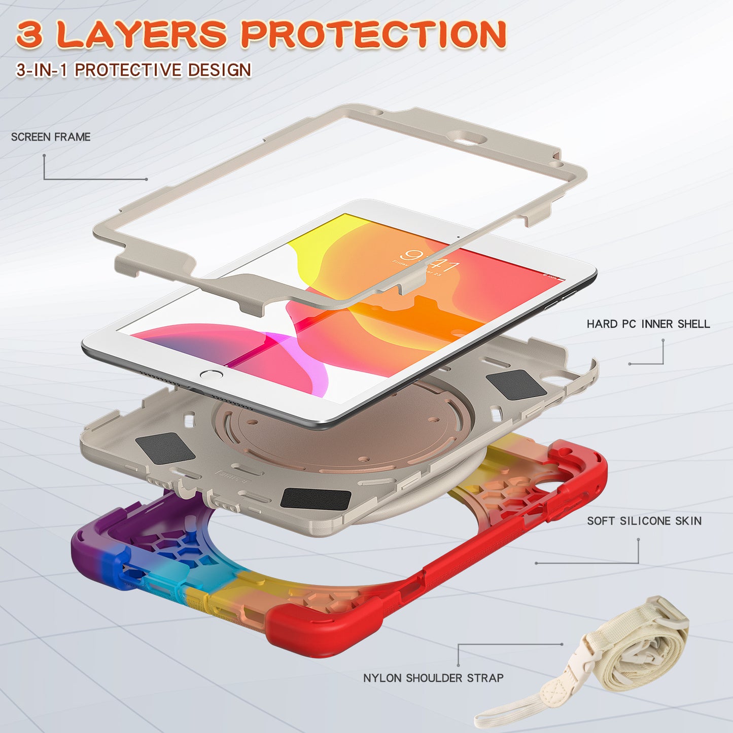 Pirate Box iPad Mini 5 Military-grade Drop Protection Cover