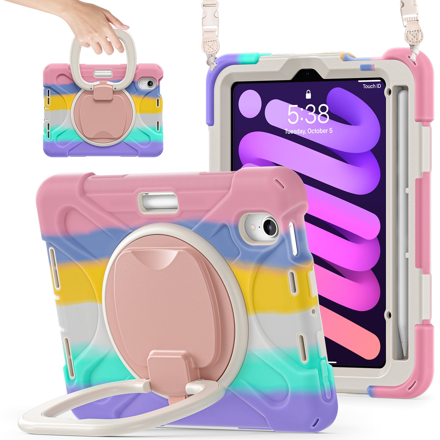 Pirate Box iPad Mini 6 Military-grade Drop Protection Cover