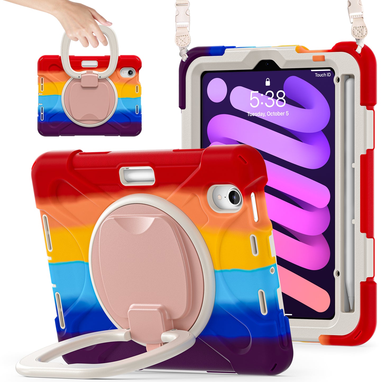 Pirate Box iPad Mini 6 Military-grade Drop Protection Cover