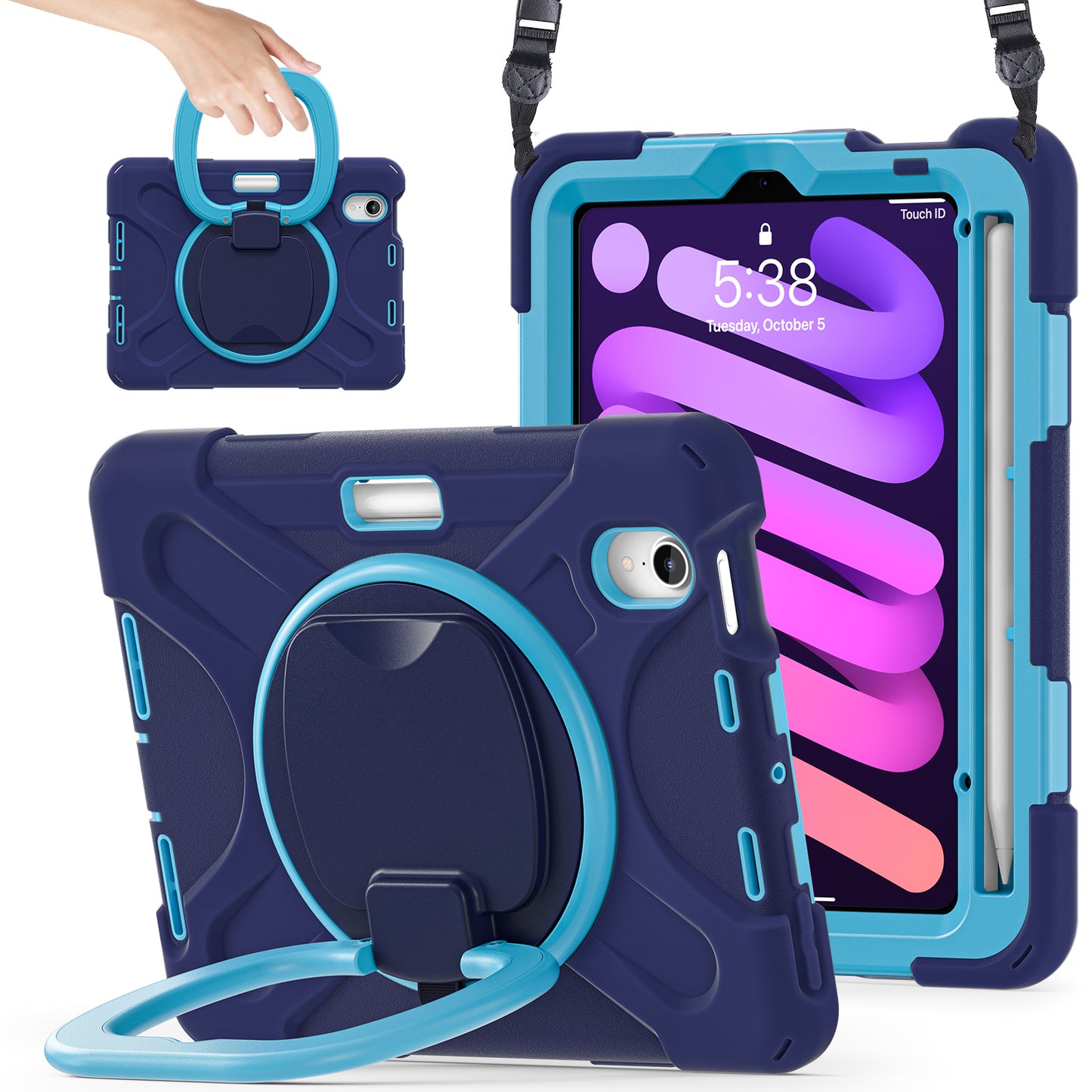 Pirate Box iPad Mini 6 Military-grade Drop Protection Cover