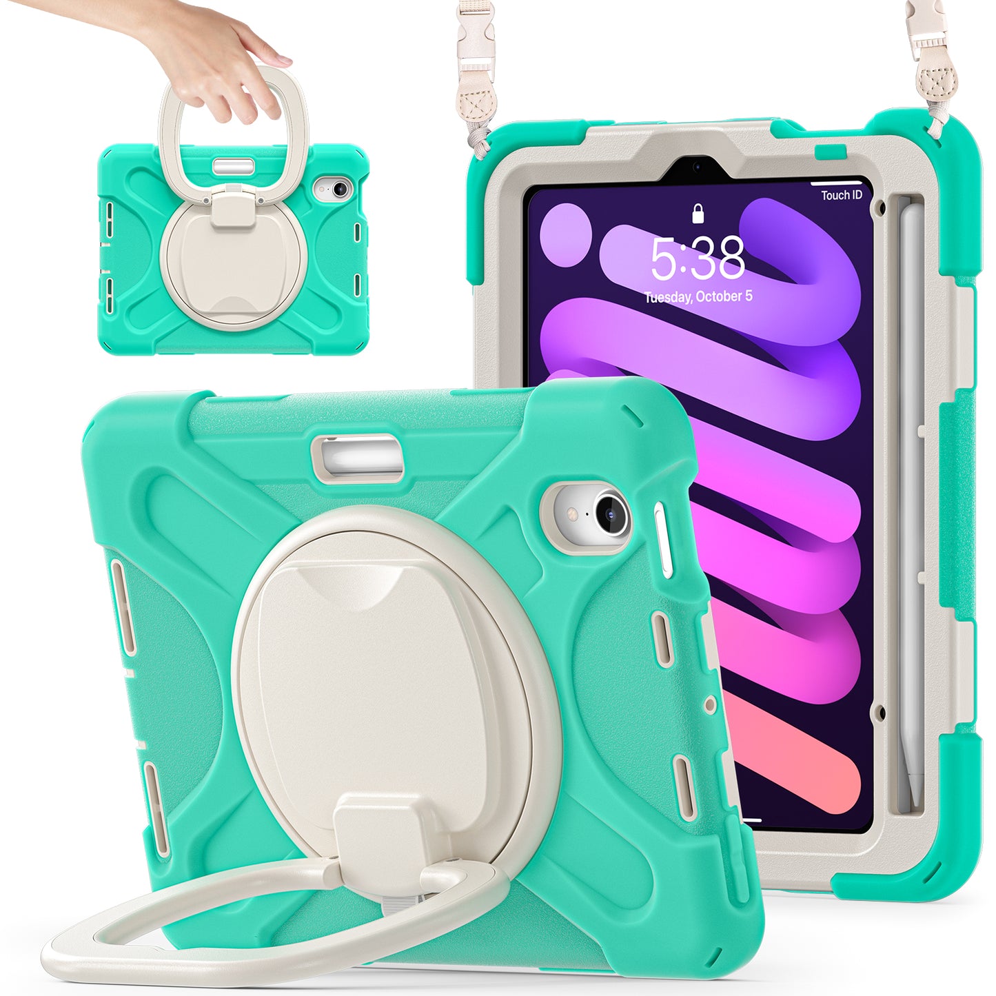 Pirate Box iPad Mini 7 Military-grade Drop Protection Cover