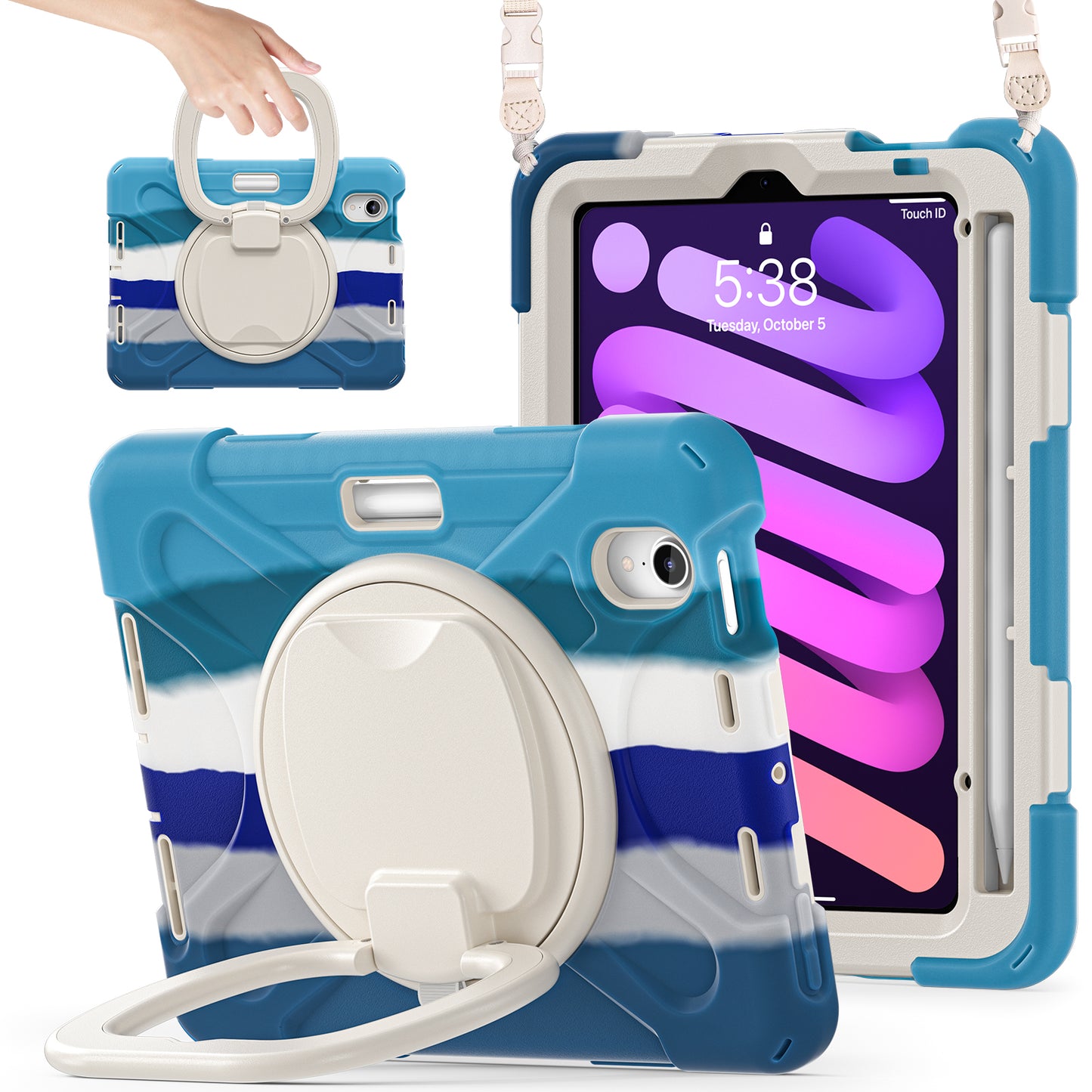 Pirate Box iPad Mini 7 Military-grade Drop Protection Cover