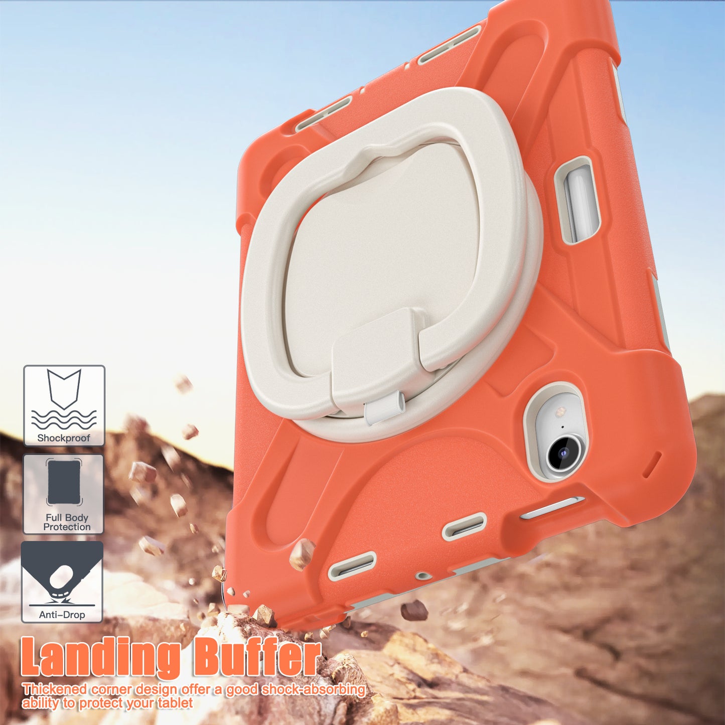 Pirate Box iPad Mini 7 Military-grade Drop Protection Cover