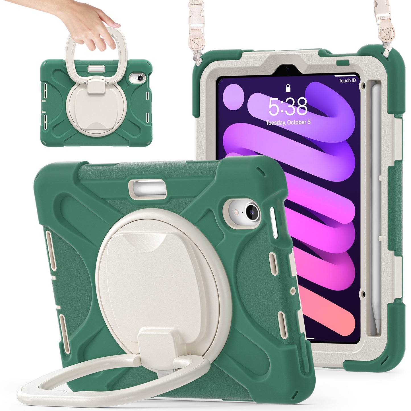 Pirate Box iPad Mini 7 Military-grade Drop Protection Cover