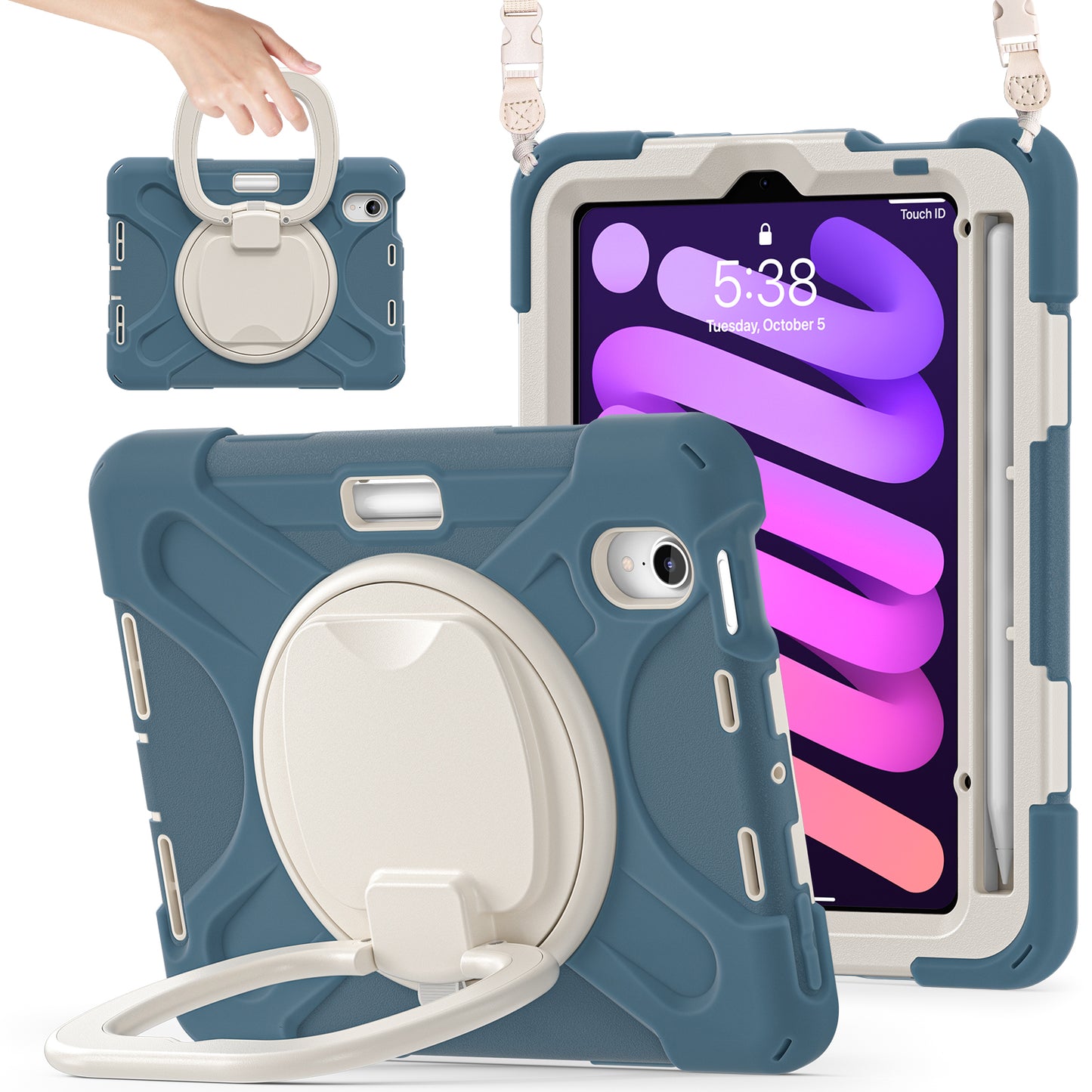 Pirate Box iPad Mini 7 Military-grade Drop Protection Cover