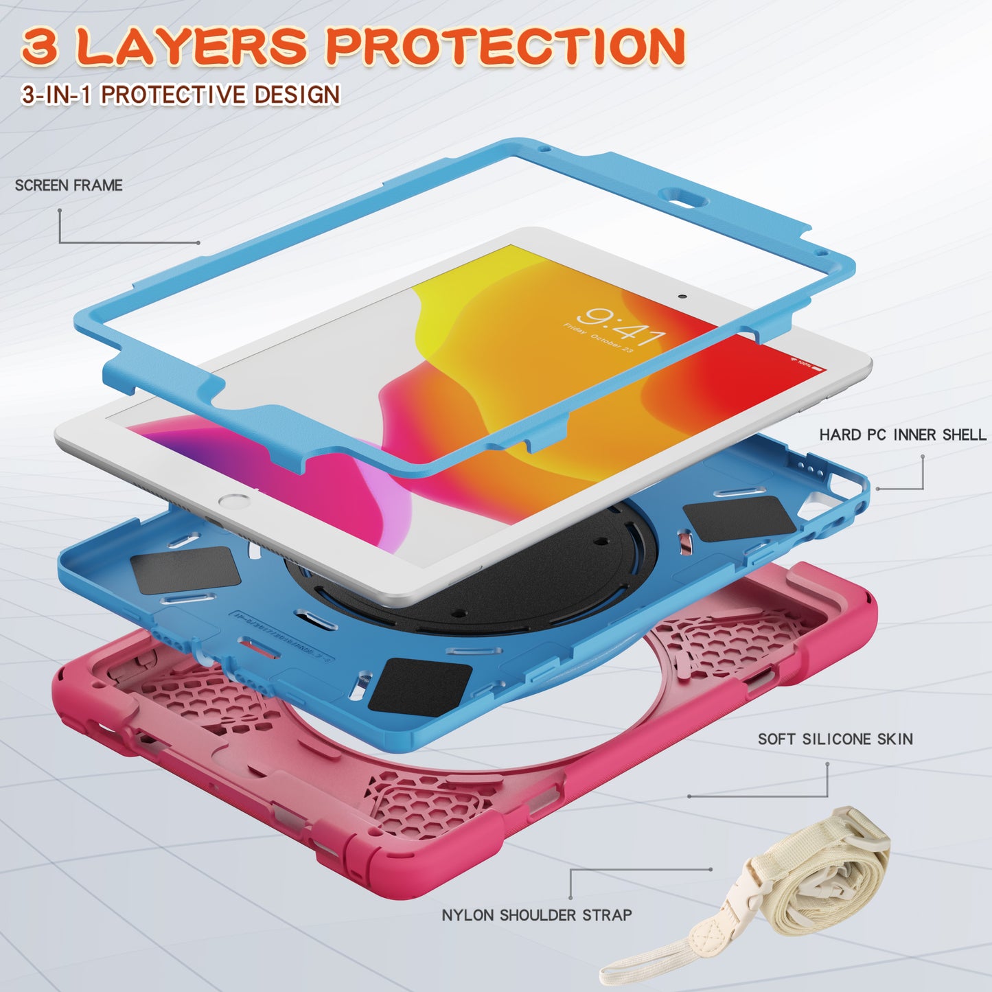 Pirate Box iPad Pro 9.7 Military-grade Drop Protection Cover