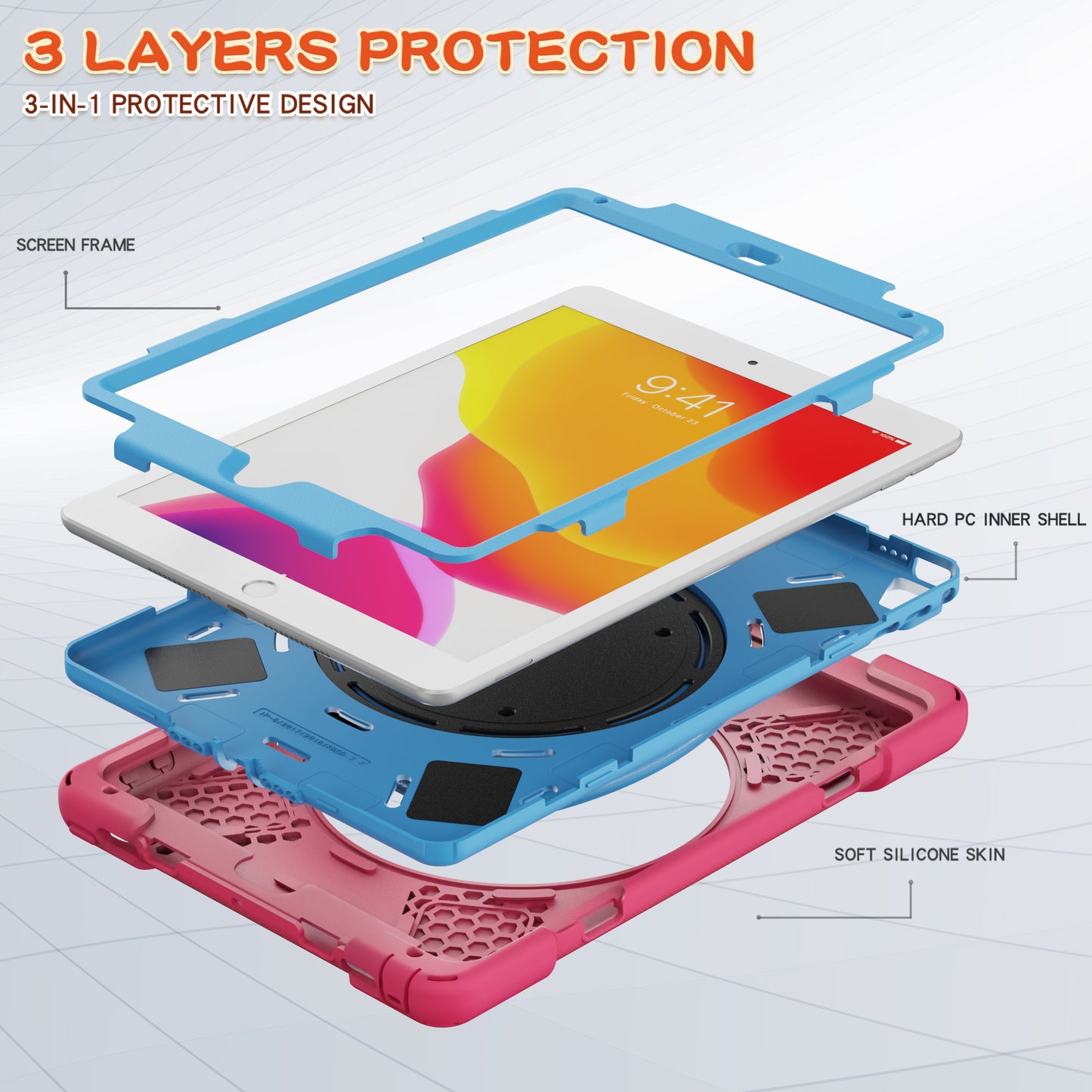 Pirate Box iPad Pro 9.7 Military-grade Drop Protection Cover