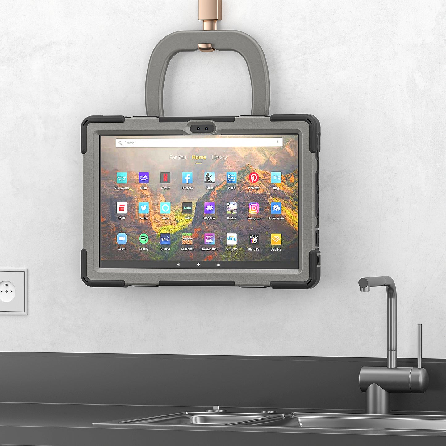 Pirate Box Kindle Fire HD10 2021 Military-grade Drop Protection Cover