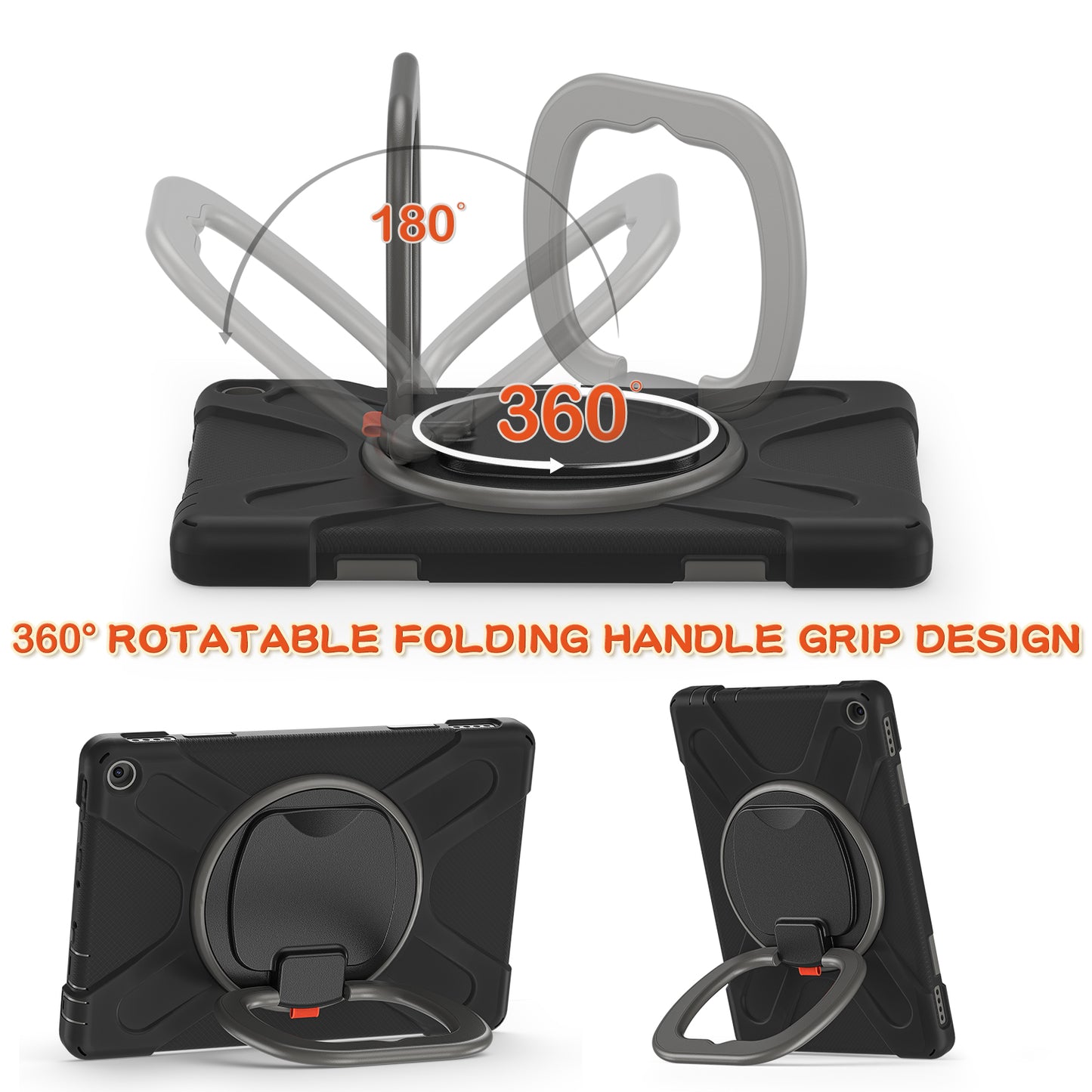 Pirate Box Kindle Fire HD10 2021 Military-grade Drop Protection Cover