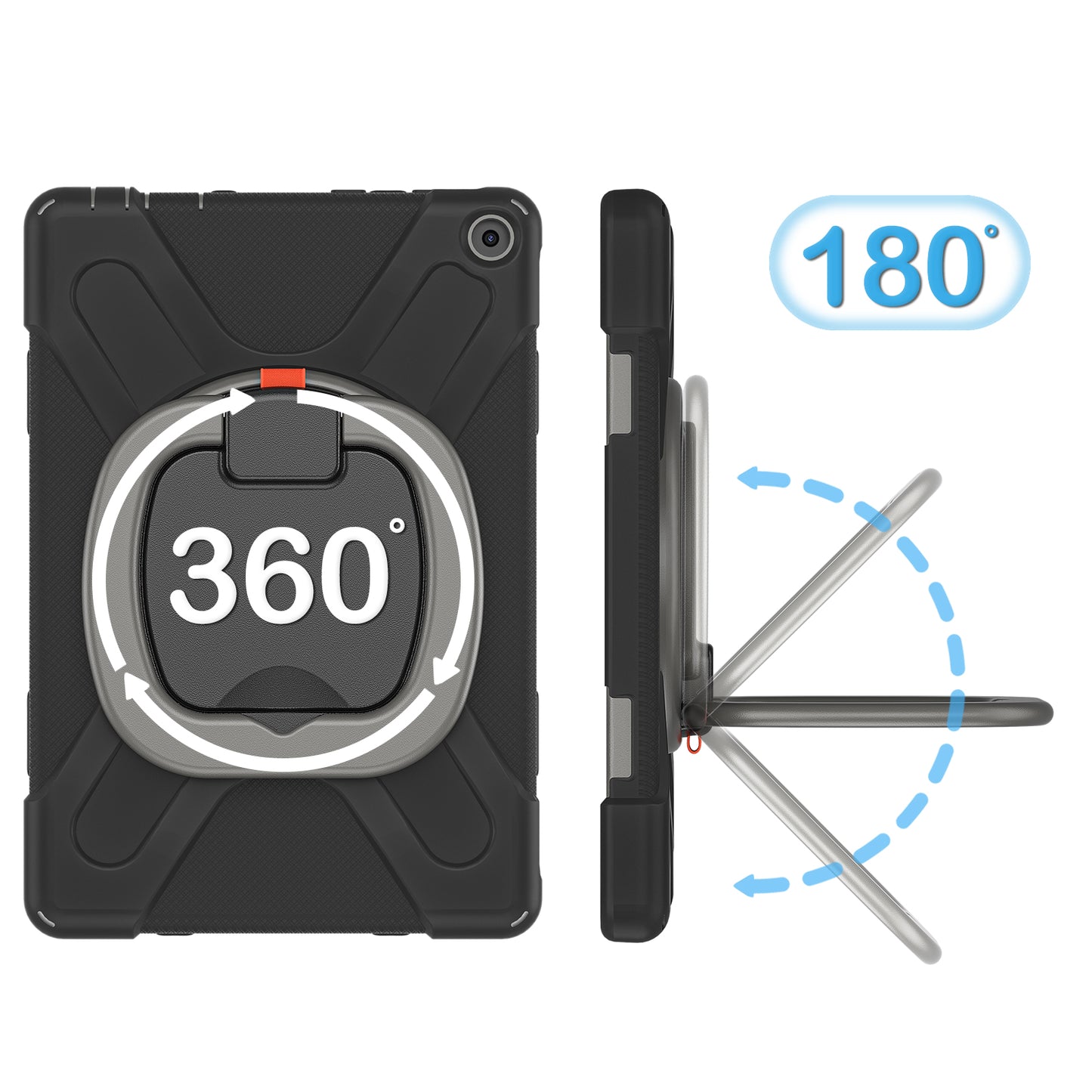 Pirate Box Kindle Fire HD10 2021 Military-grade Drop Protection Cover