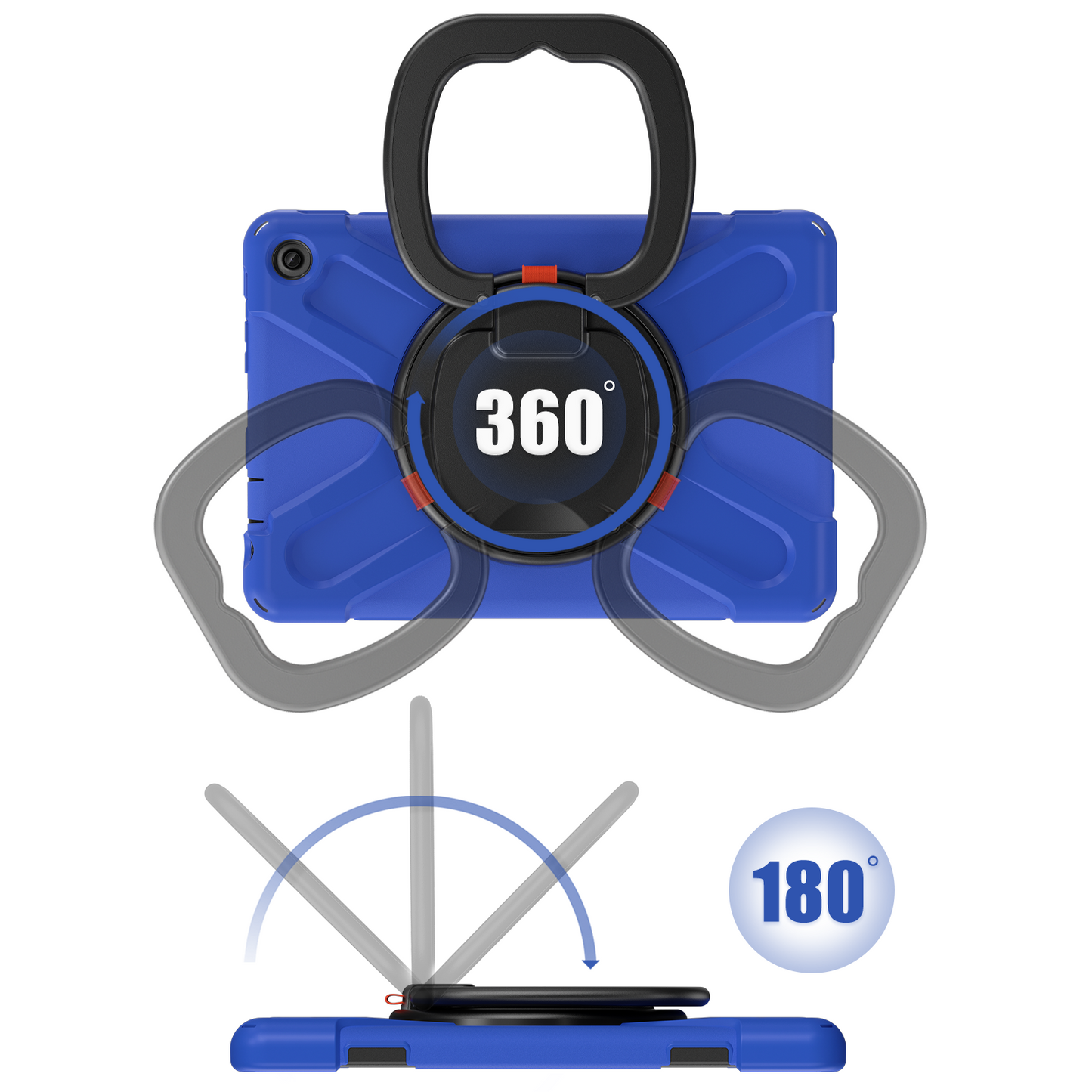 Pirate Box Kindle Fire HD10 2023 Military-grade Drop Protection Cover