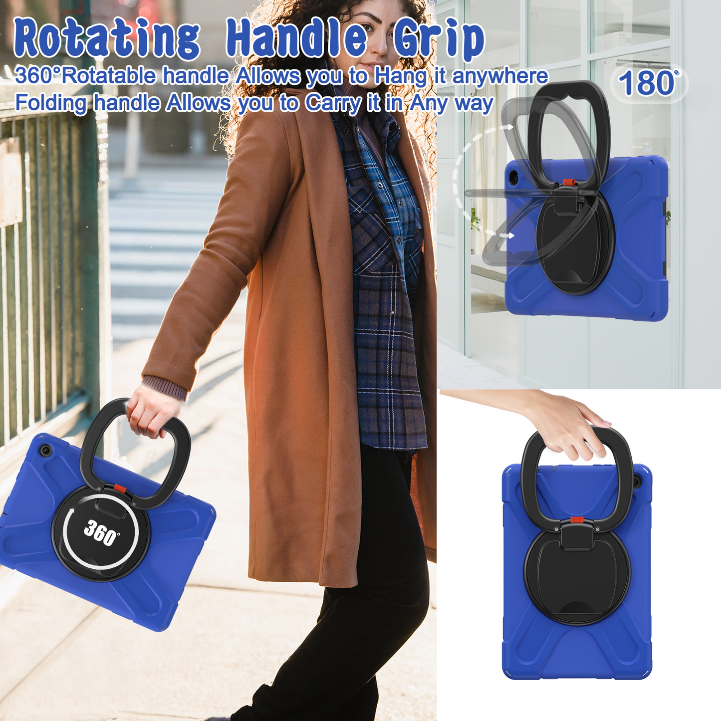 Pirate Box Kindle Fire HD10 2023 Military-grade Drop Protection Cover