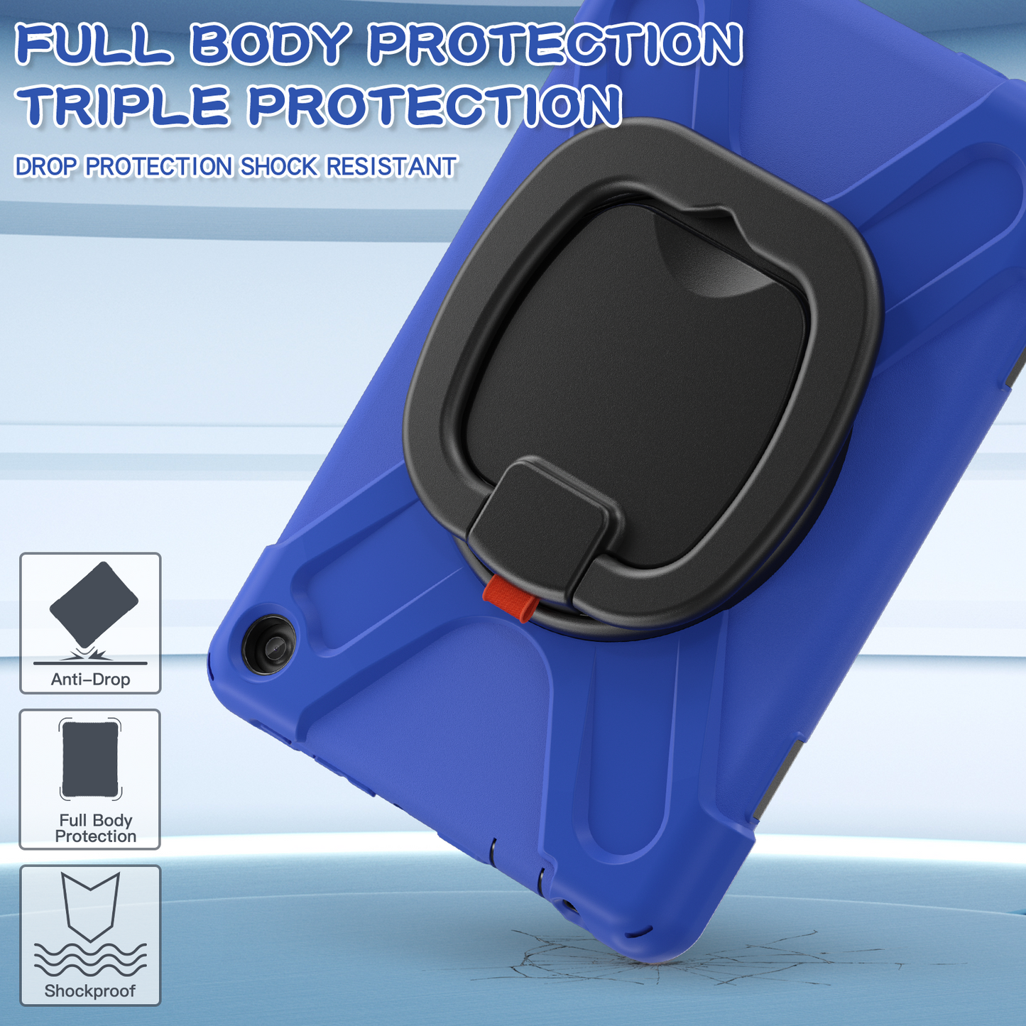 Pirate Box Kindle Fire HD10 2023 Military-grade Drop Protection Cover