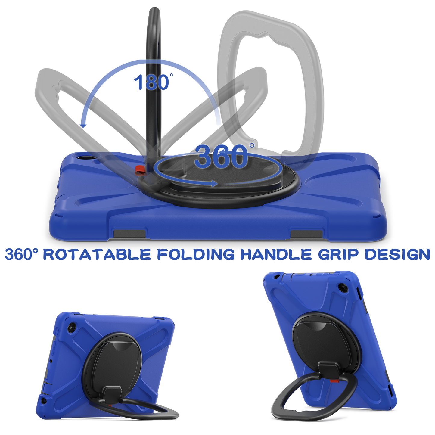 Pirate Box Kindle Fire HD10 2023 Military-grade Drop Protection Cover