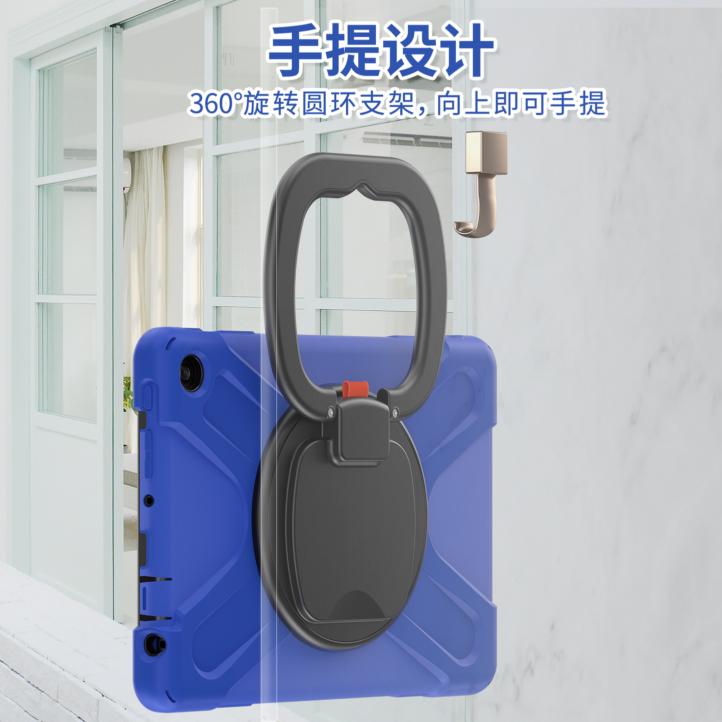 Pirate Box Kindle Fire HD10 2023 Military-grade Drop Protection Cover