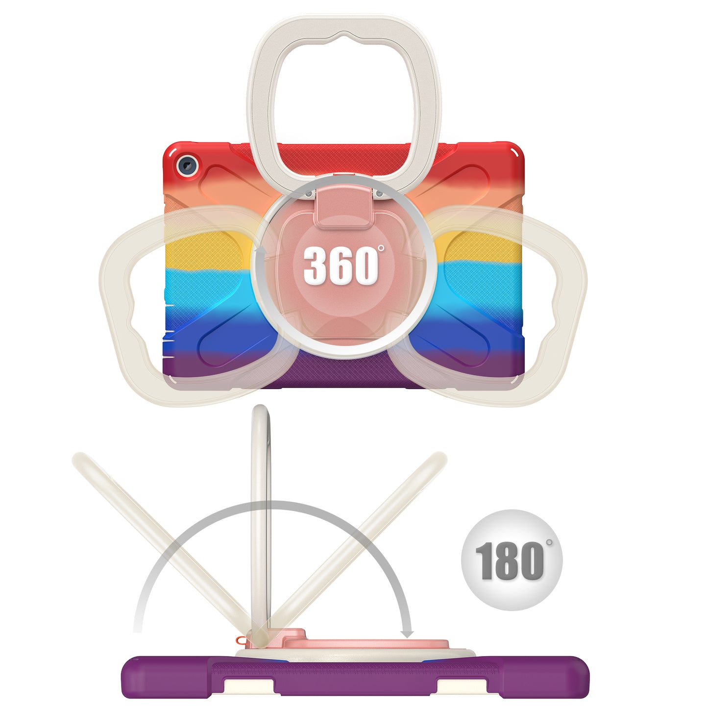 Pirate Box Kindle Fire HD10 Plus 2021 Military-grade Drop Protection Cover