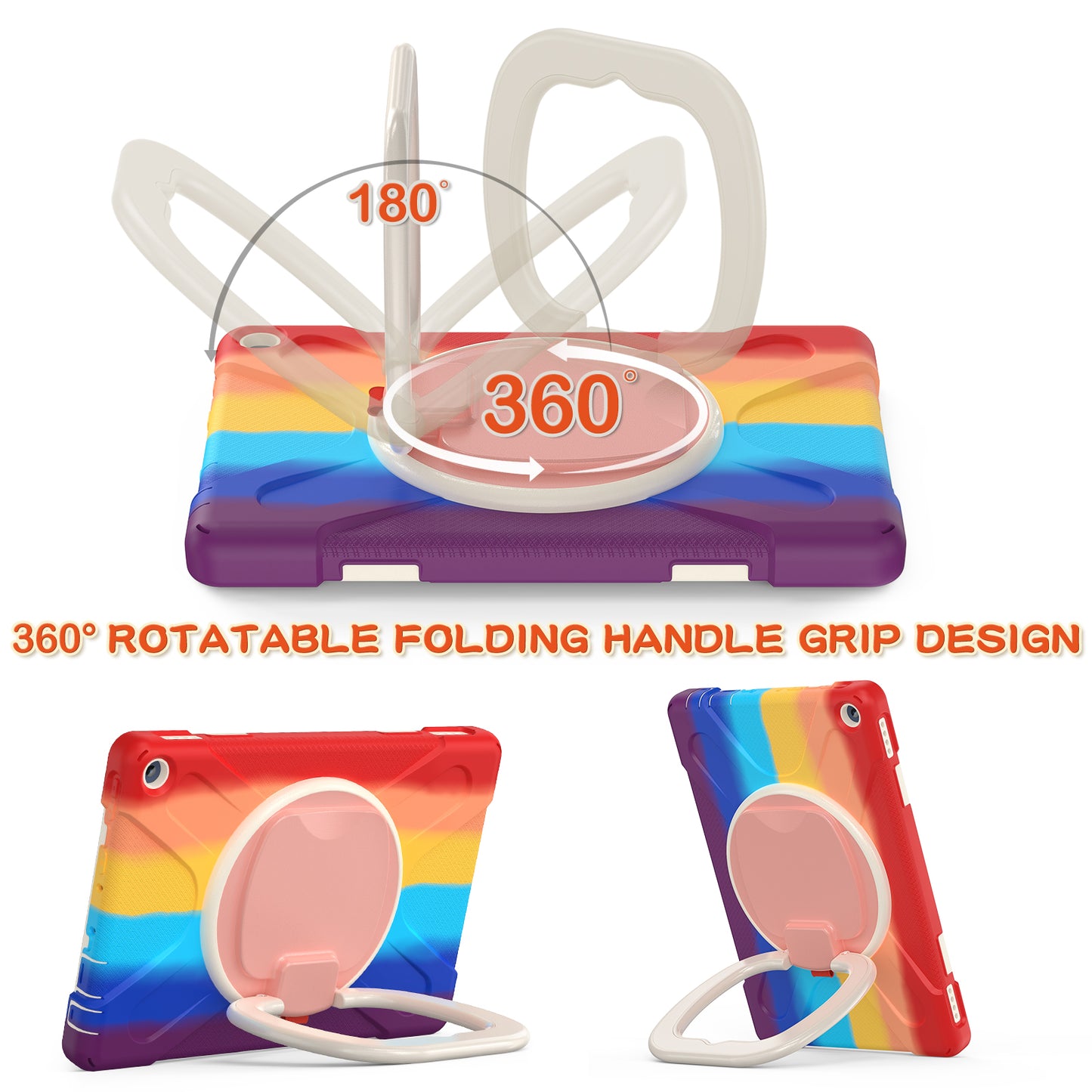 Pirate Box Kindle Fire HD10 Plus 2021 Military-grade Drop Protection Cover