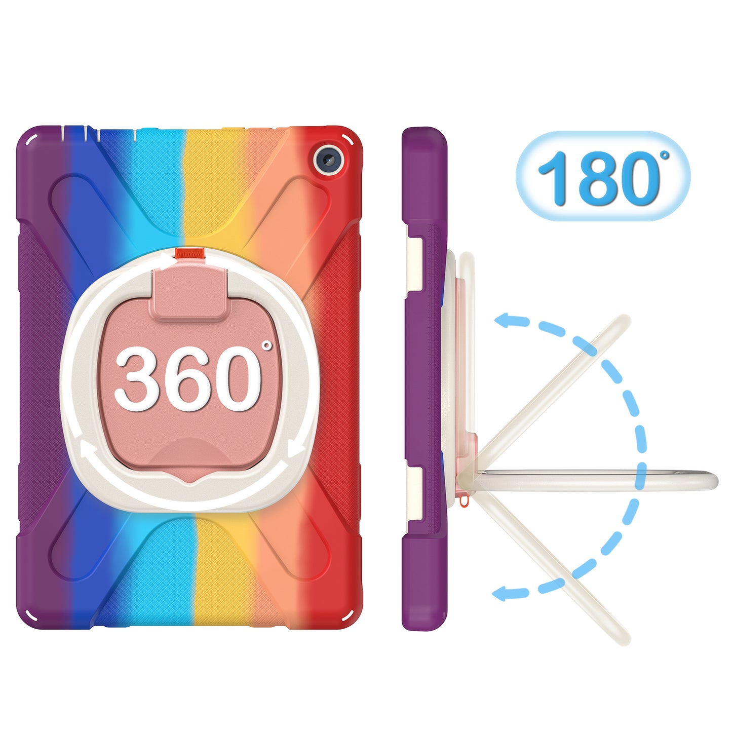 Pirate Box Kindle Fire HD10 Plus 2021 Military-grade Drop Protection Cover