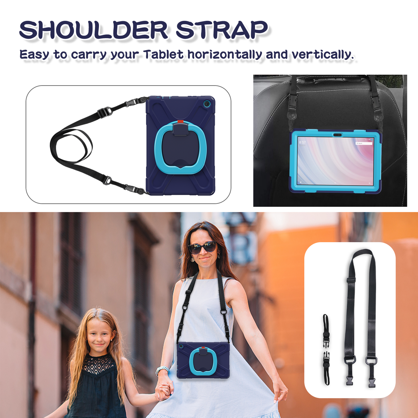 Pirate Box Kindle Fire HD10 Plus 2023 Military-grade Drop Protection Cover