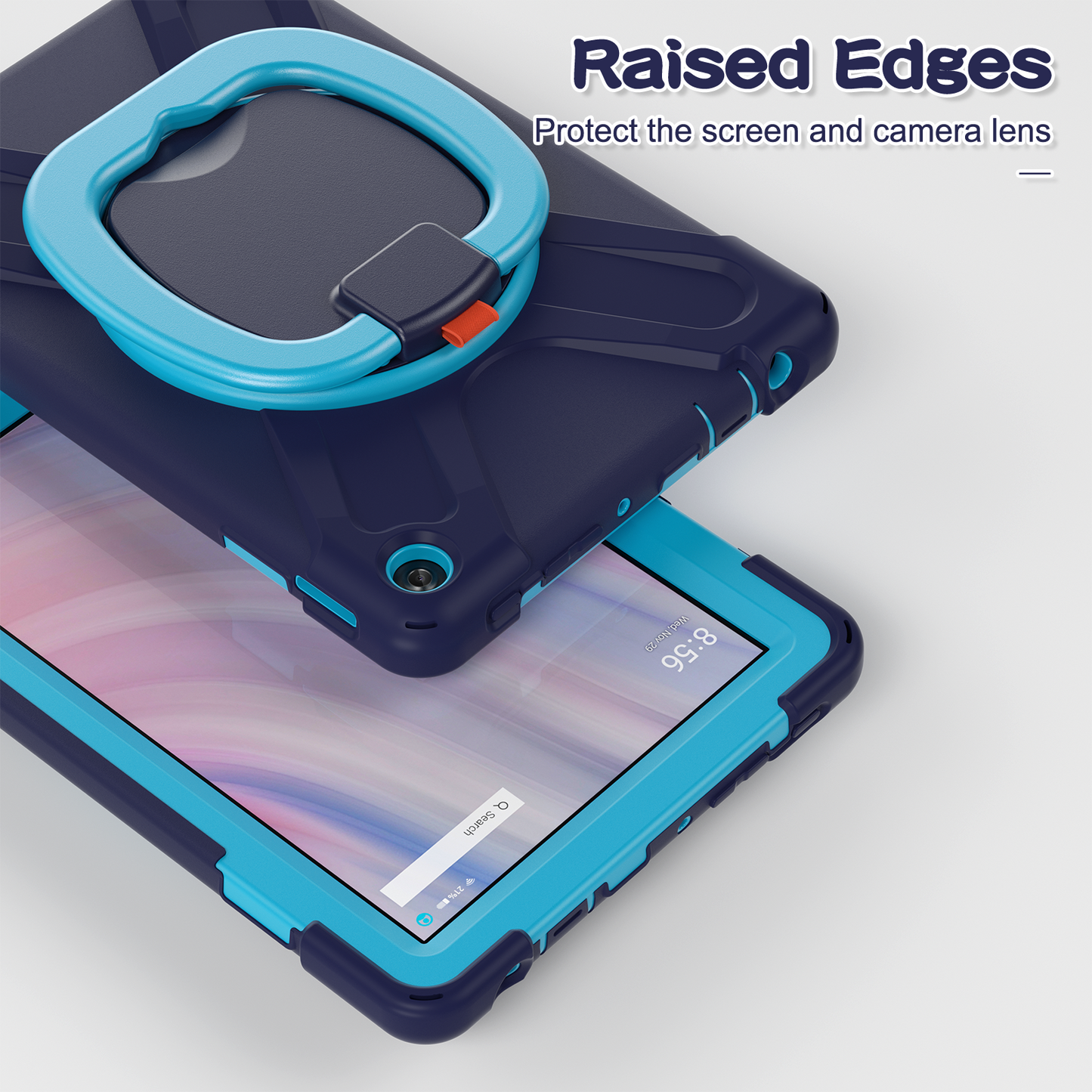 Pirate Box Kindle Fire HD10 Plus 2023 Military-grade Drop Protection Cover