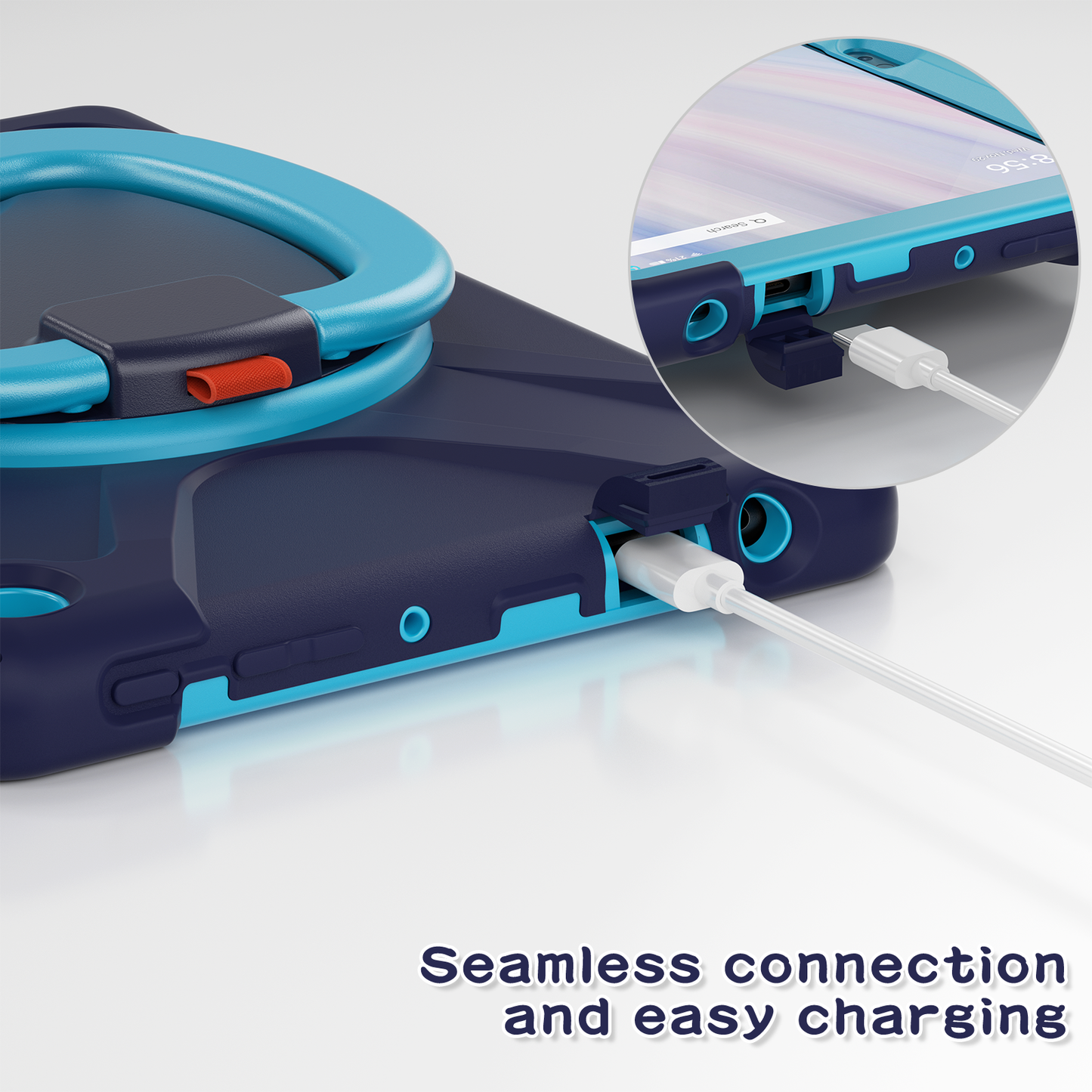 Pirate Box Kindle Fire HD10 Plus 2023 Military-grade Drop Protection Cover