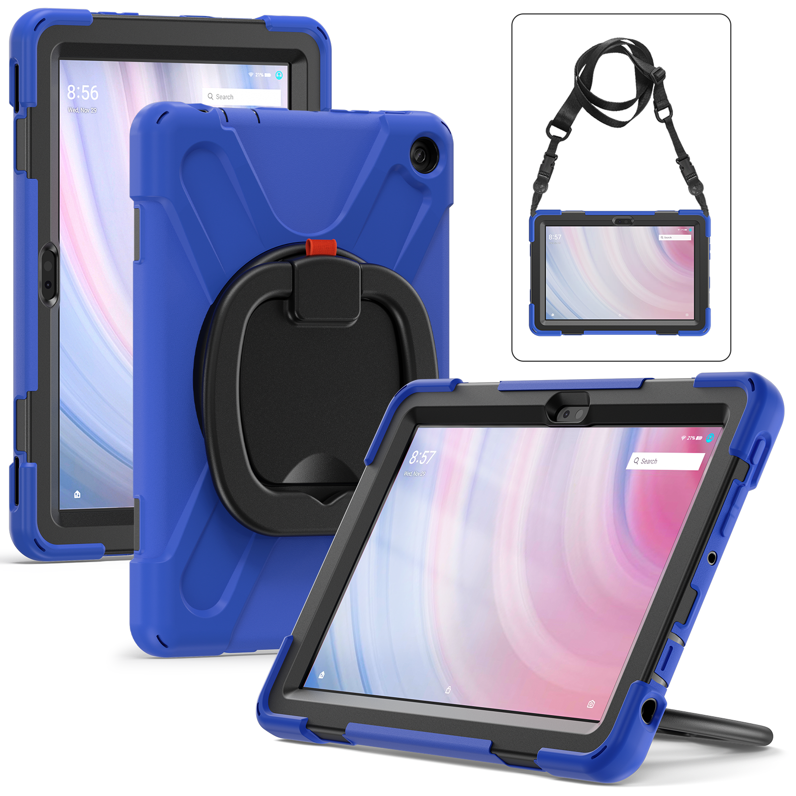 Pirate Box Kindle Fire HD10 Plus 2023 Military-grade Drop Protection Cover