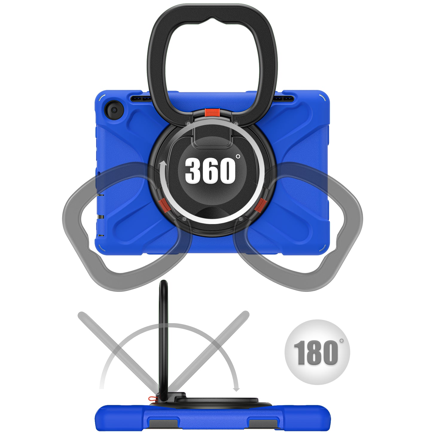 Pirate Box Kindle Fire HD8 2022 Military-grade Drop Protection Cover