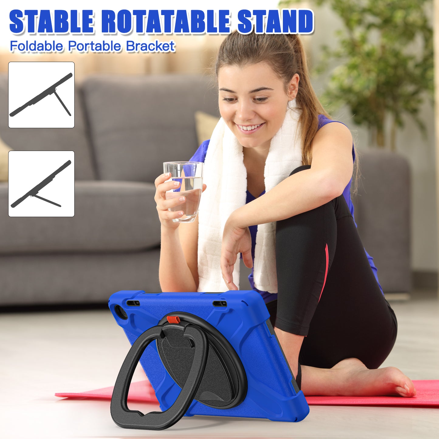 Pirate Box Kindle Fire HD8 2022 Military-grade Drop Protection Cover