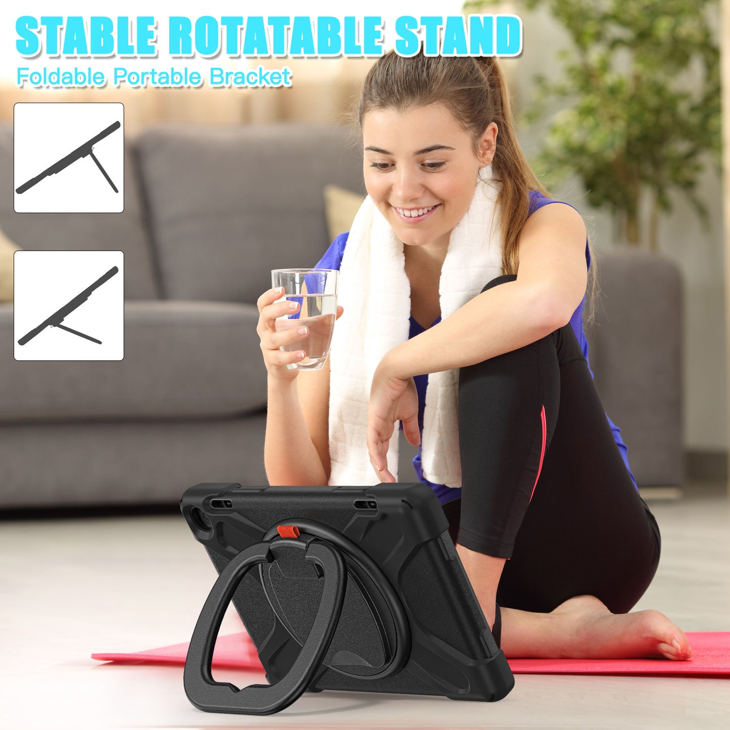 Pirate Box Kindle Fire HD8 2024 Military-grade Drop Protection Cover