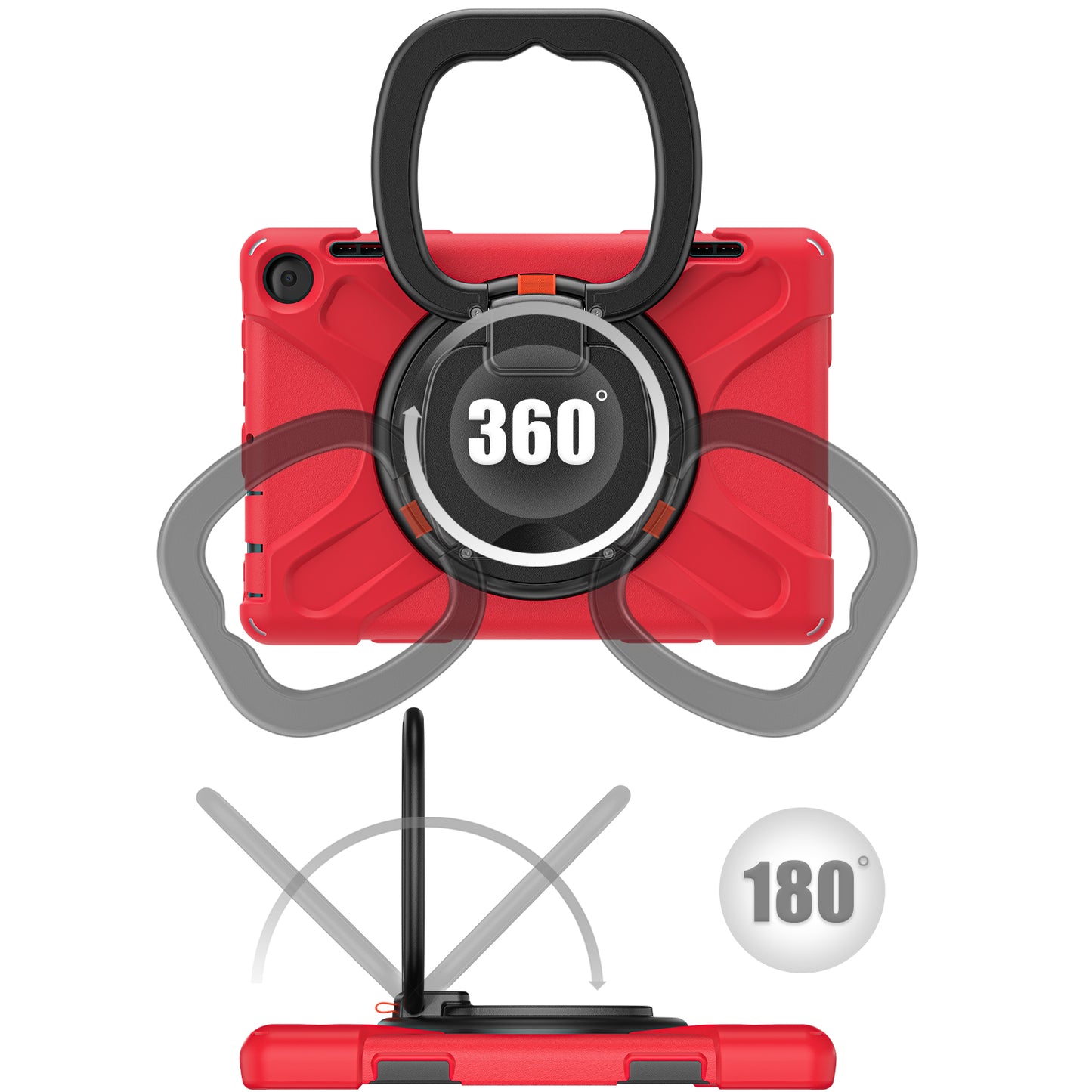 Pirate Box Kindle Fire HD8 Plus 2024 Military-grade Drop Protection Cover