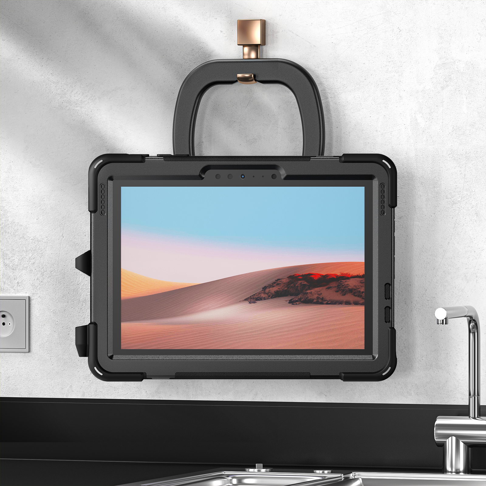 Pirate Box Surface Go 2018 Military-grade Drop Protection Cover