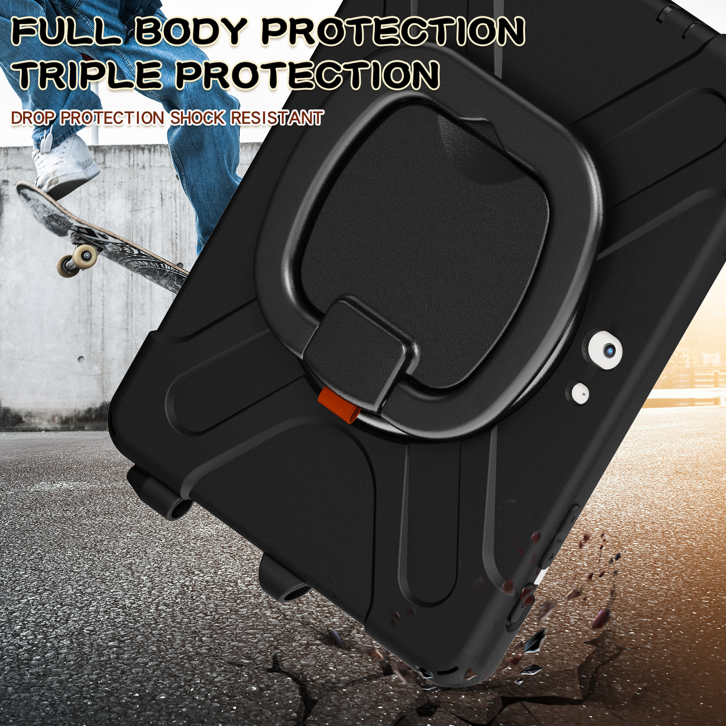 Pirate Box Surface Go 2018 Military-grade Drop Protection Cover