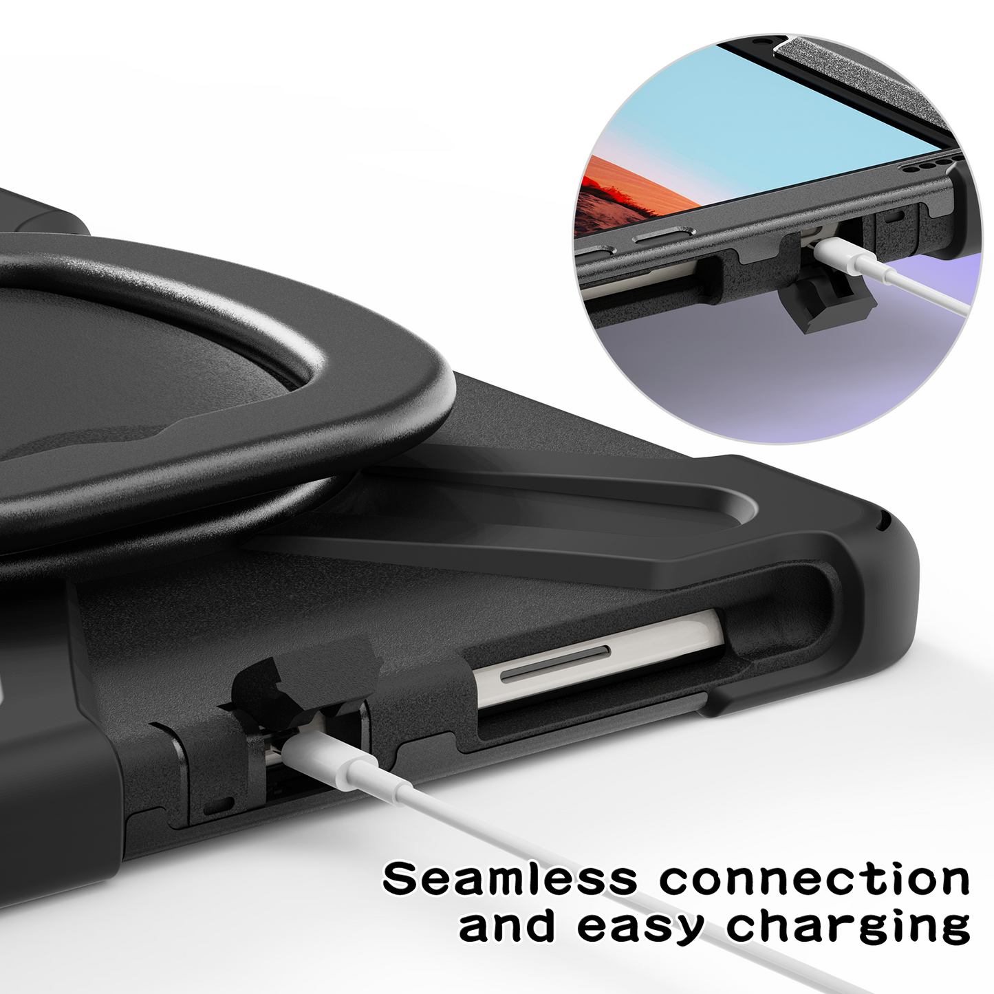 Pirate Box Surface Go 2018 Military-grade Drop Protection Cover