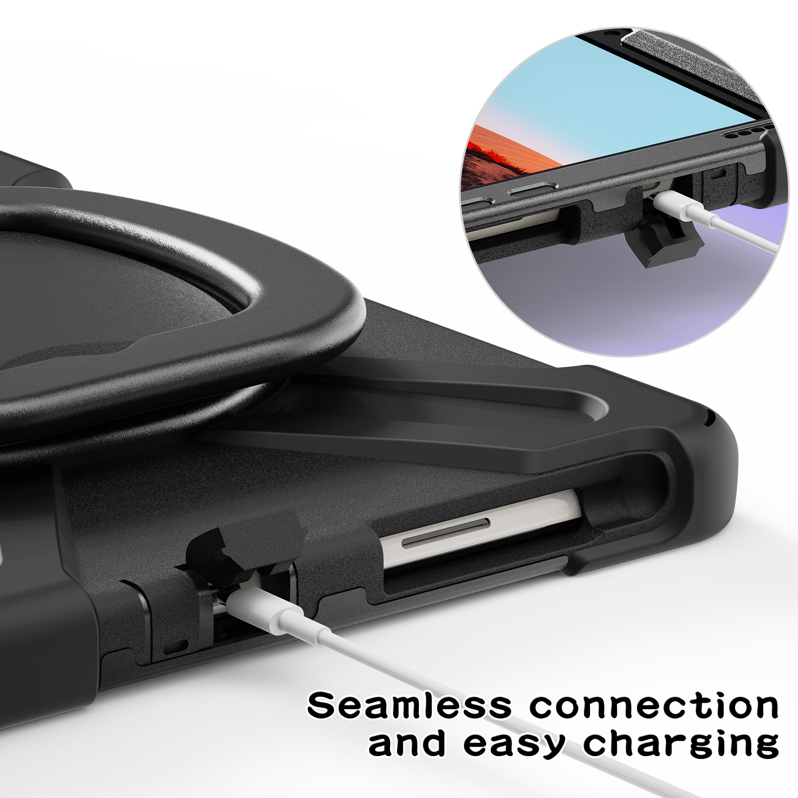 Pirate Box Surface Go 2018 Military-grade Drop Protection Cover