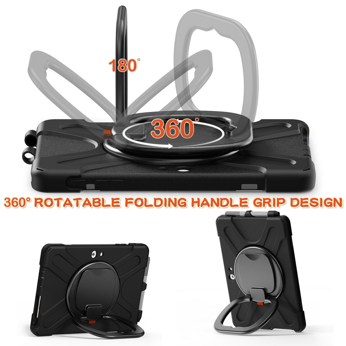 Pirate Box Surface Go 2018 Military-grade Drop Protection Cover