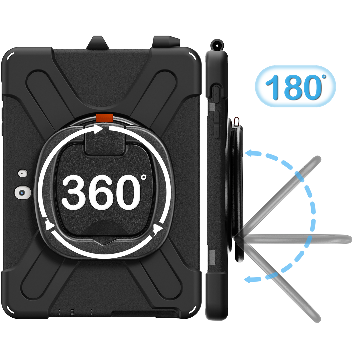 Pirate Box Surface Go 2018 Military-grade Drop Protection Cover