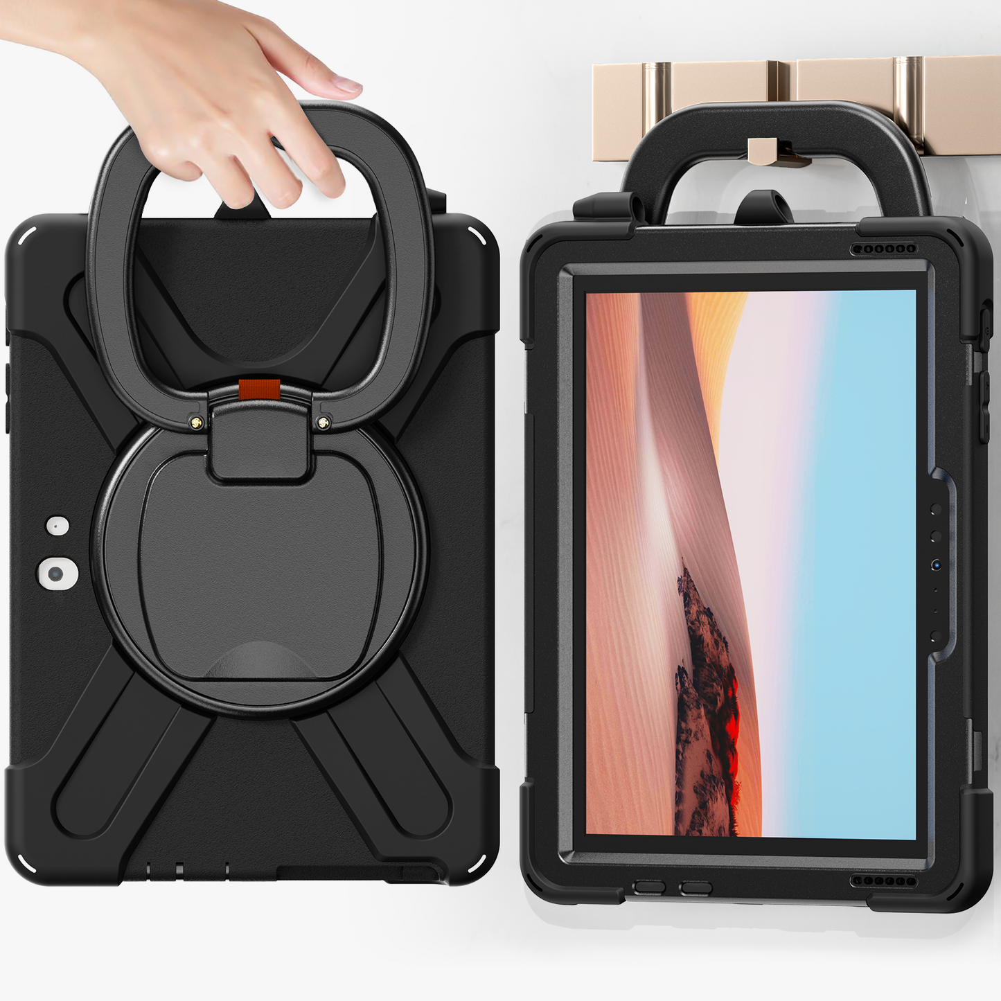 Pirate Box Surface Go 2018 Military-grade Drop Protection Cover