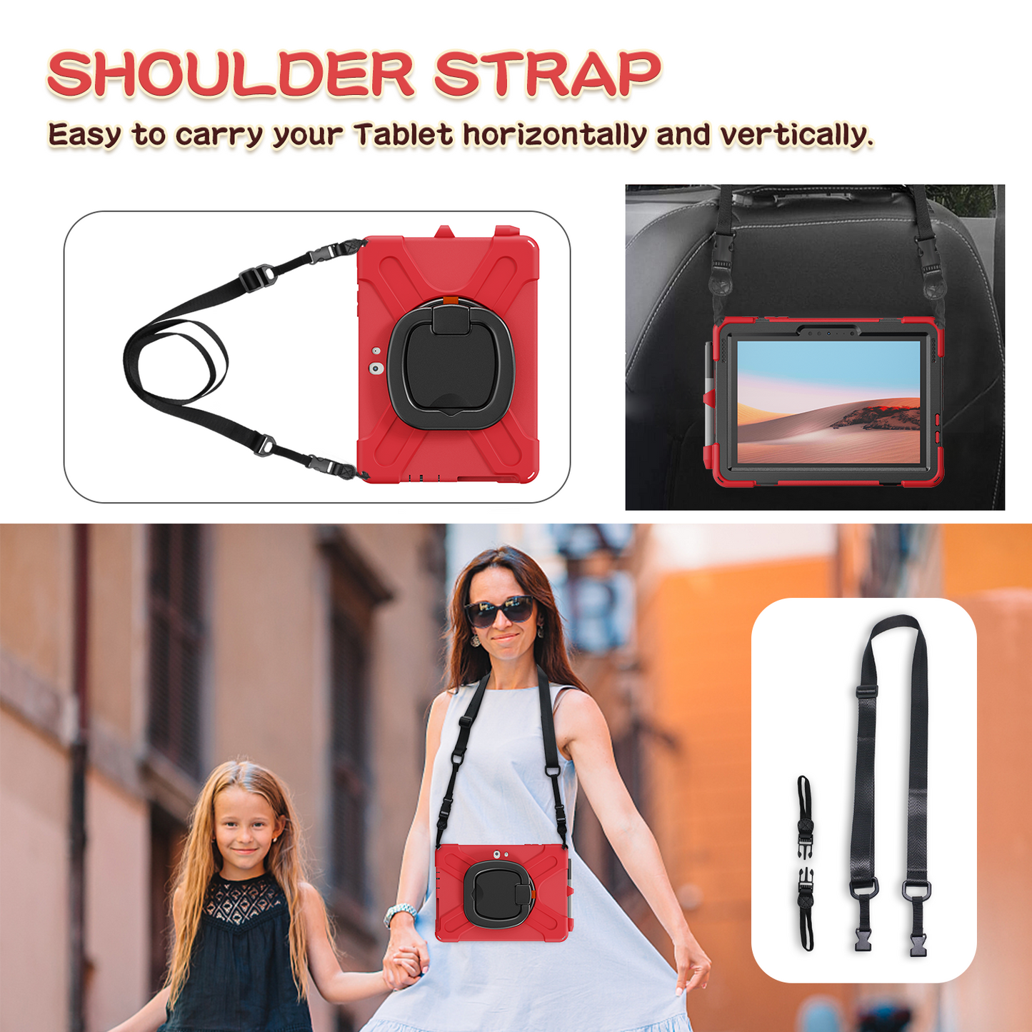 Pirate Box Surface Go 2020 Military-grade Drop Protection Cover