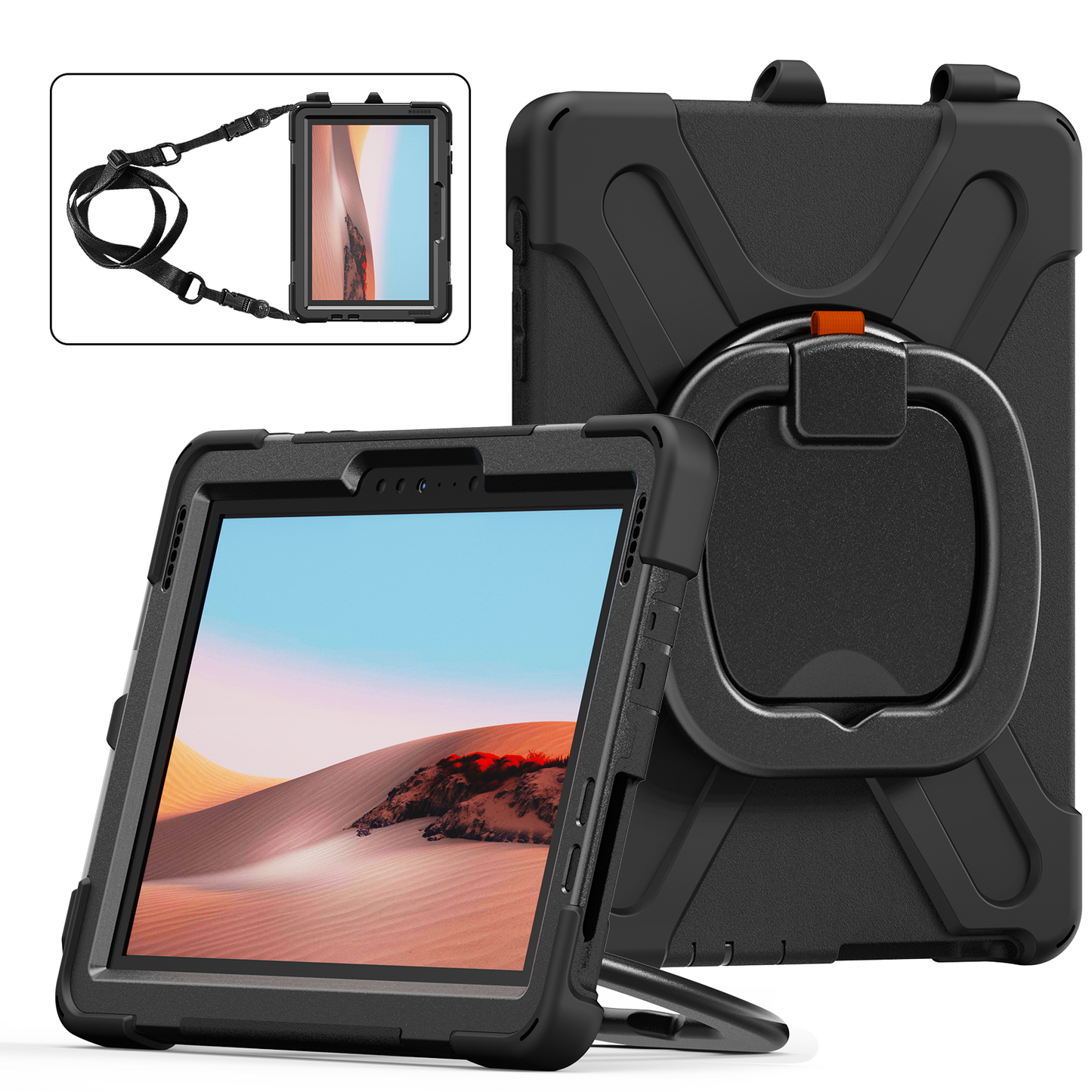 Pirate Box Surface Go 2021 Military-grade Drop Protection Cover