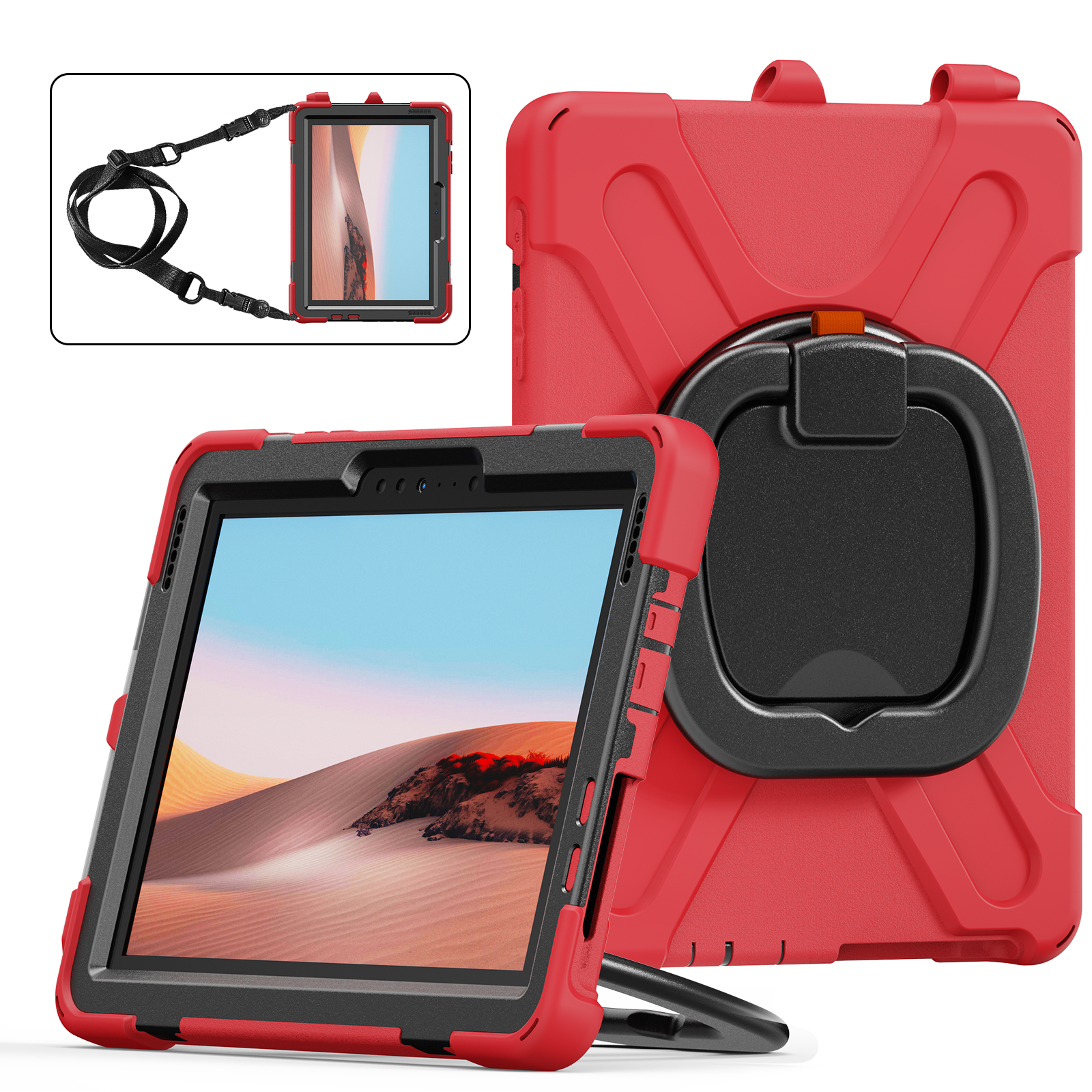 Pirate Box Surface Go 2021 Military-grade Drop Protection Cover