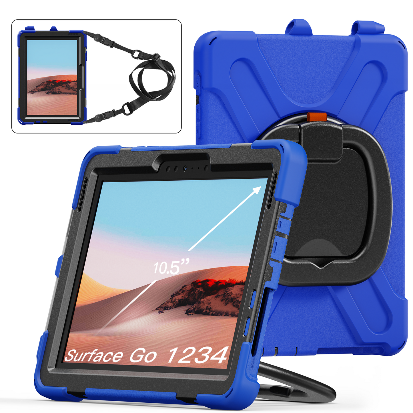 Pirate Box Surface Go 2021 Military-grade Drop Protection Cover