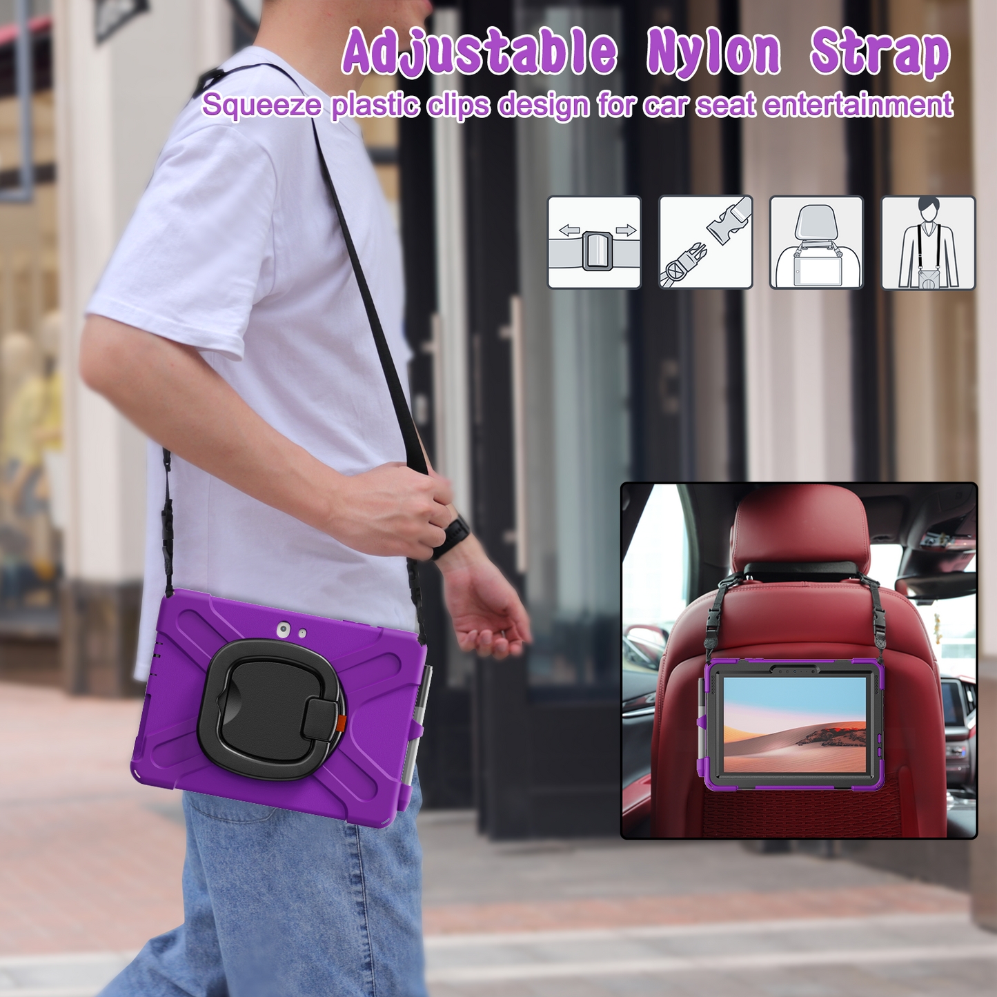 Pirate Box Surface Go 2023 Military-grade Drop Protection Cover