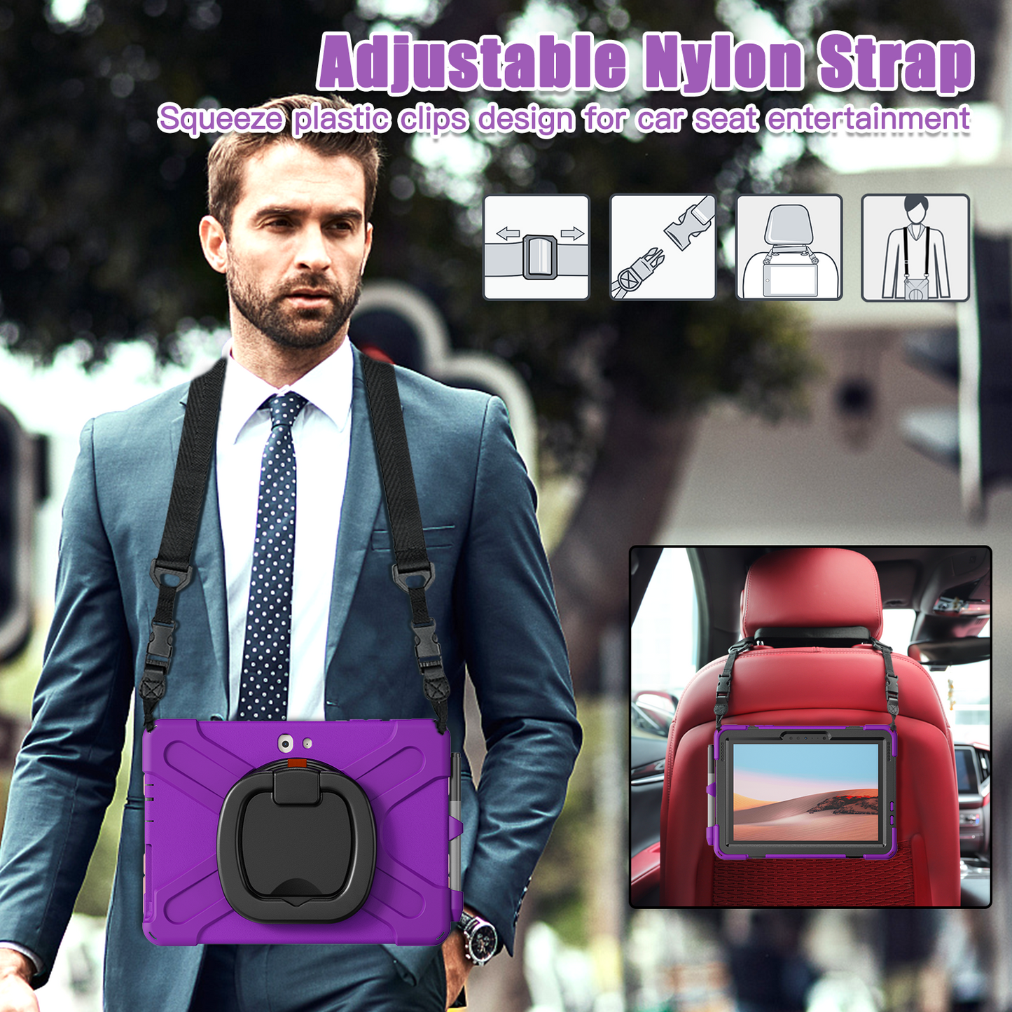 Pirate Box Surface Go 2023 Military-grade Drop Protection Cover