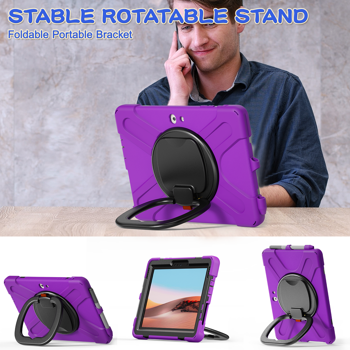 Pirate Box Surface Go 2023 Military-grade Drop Protection Cover