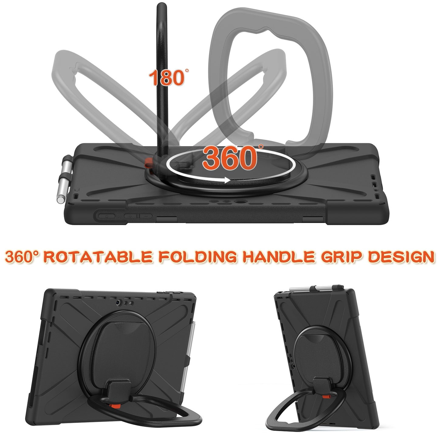 Pirate Box Surface Pro 4 Military-grade Drop Protection Cover