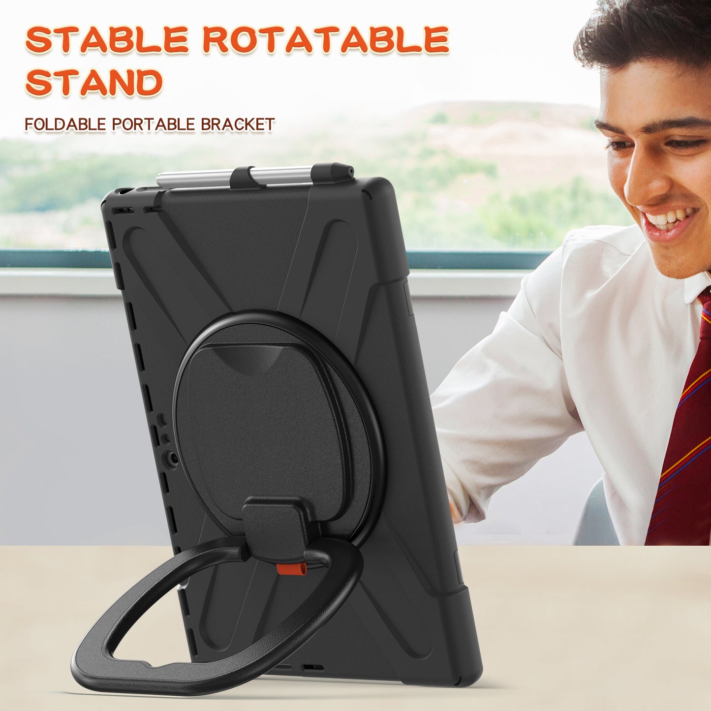 Pirate Box Surface Pro 6 Military-grade Drop Protection Cover